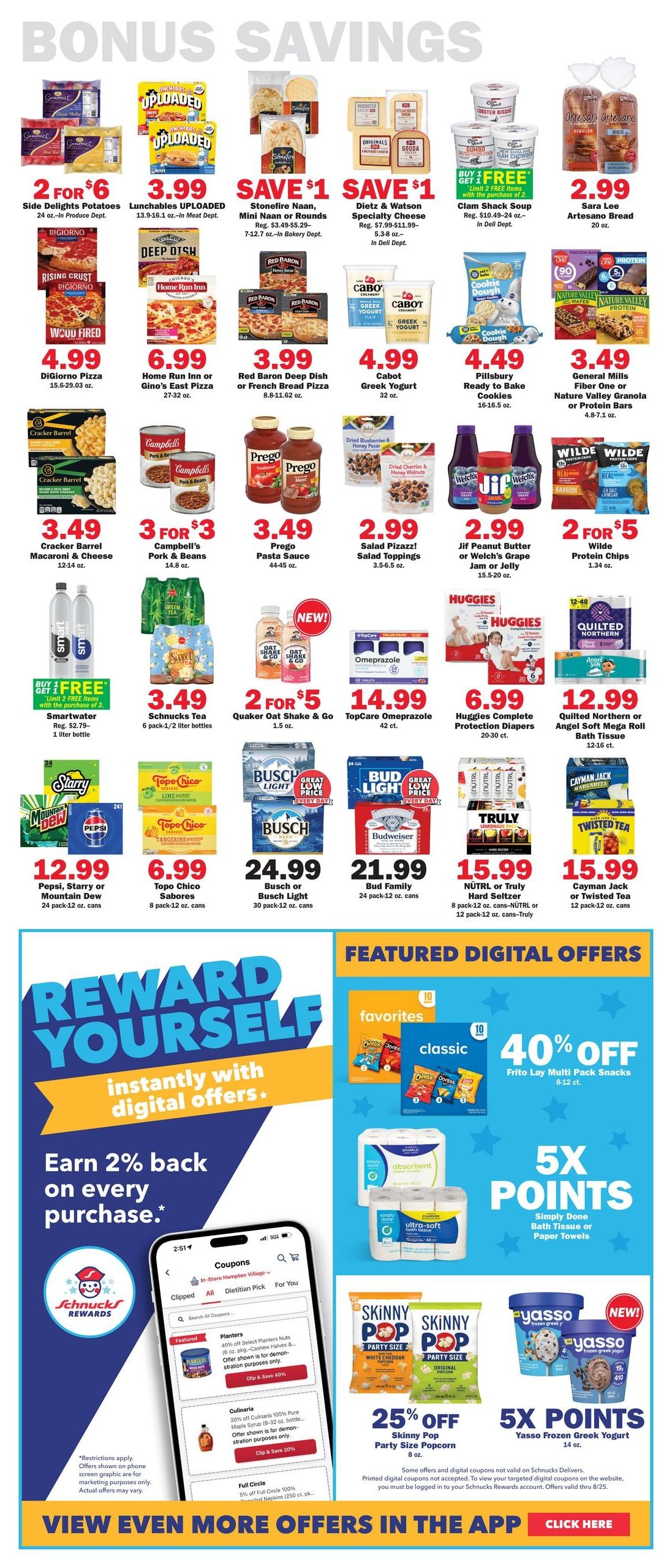 Schnucks (Columbia–Jefferson City Area, MO) Weekly Print Weekly Ad August 19 - 25, 2026