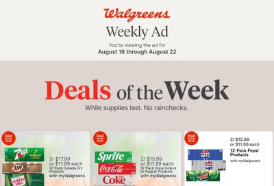 Walgreens (AK) Weekly Ad August 16 - 22, 2026