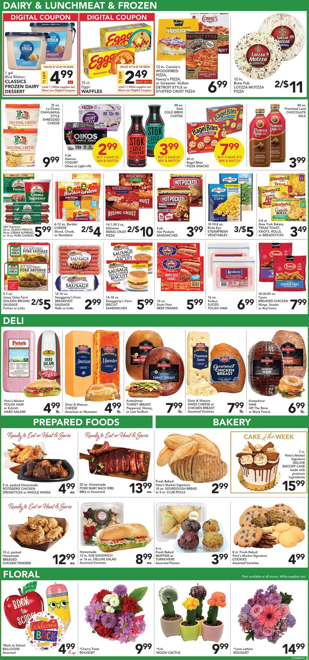 Pete's Fresh Market Weekly Ad August 12 - 18, 2026