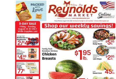 Reynold's Market (Baker–Marmarth Area, MT–ND) Weekly Ad August 12 - 18, 2026