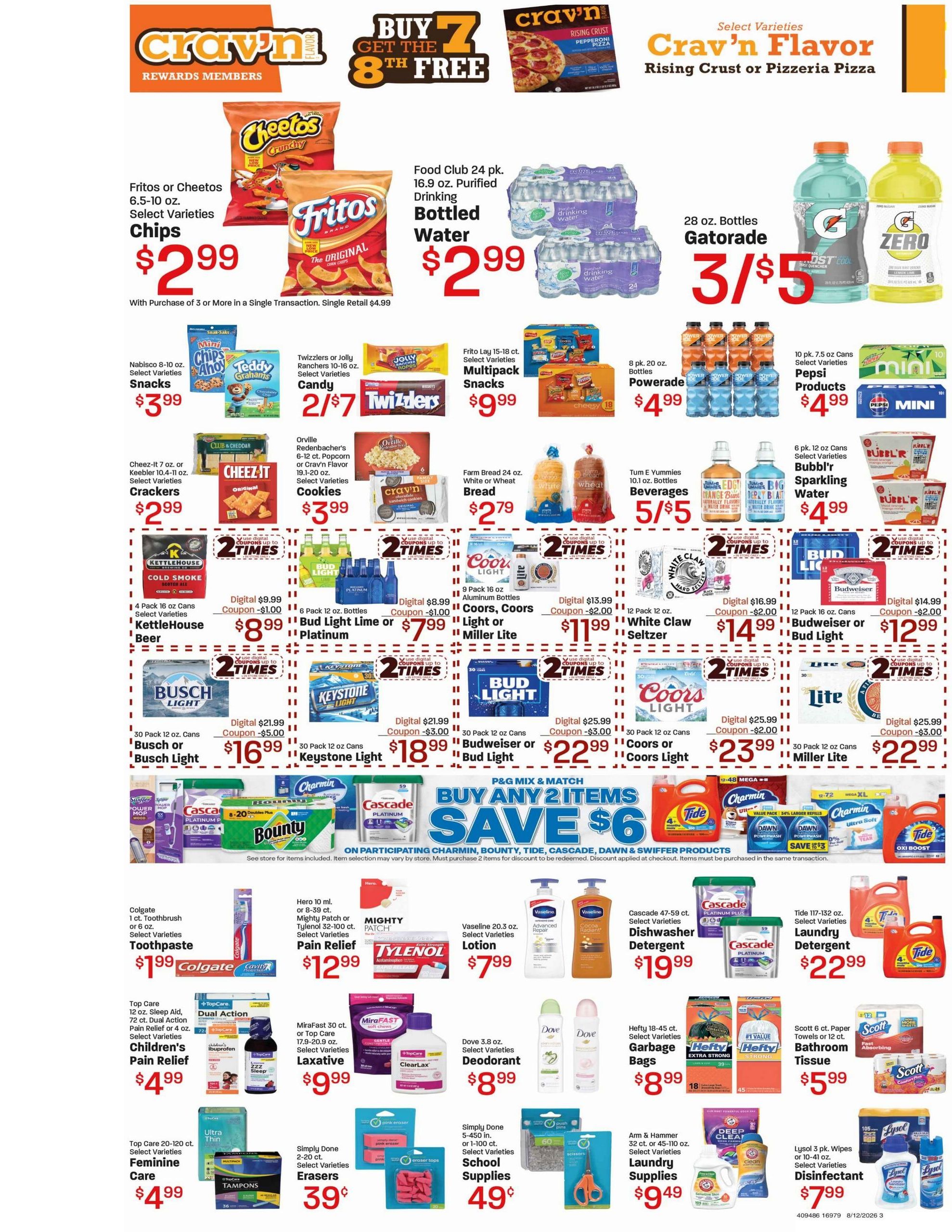 Reynold's Market (Baker–Marmarth Area, MT–ND) Weekly Ad August 12 - 18, 2026