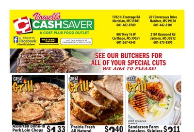 Vowell's CashSaver Weekly Ad August 12 - 18, 2026
