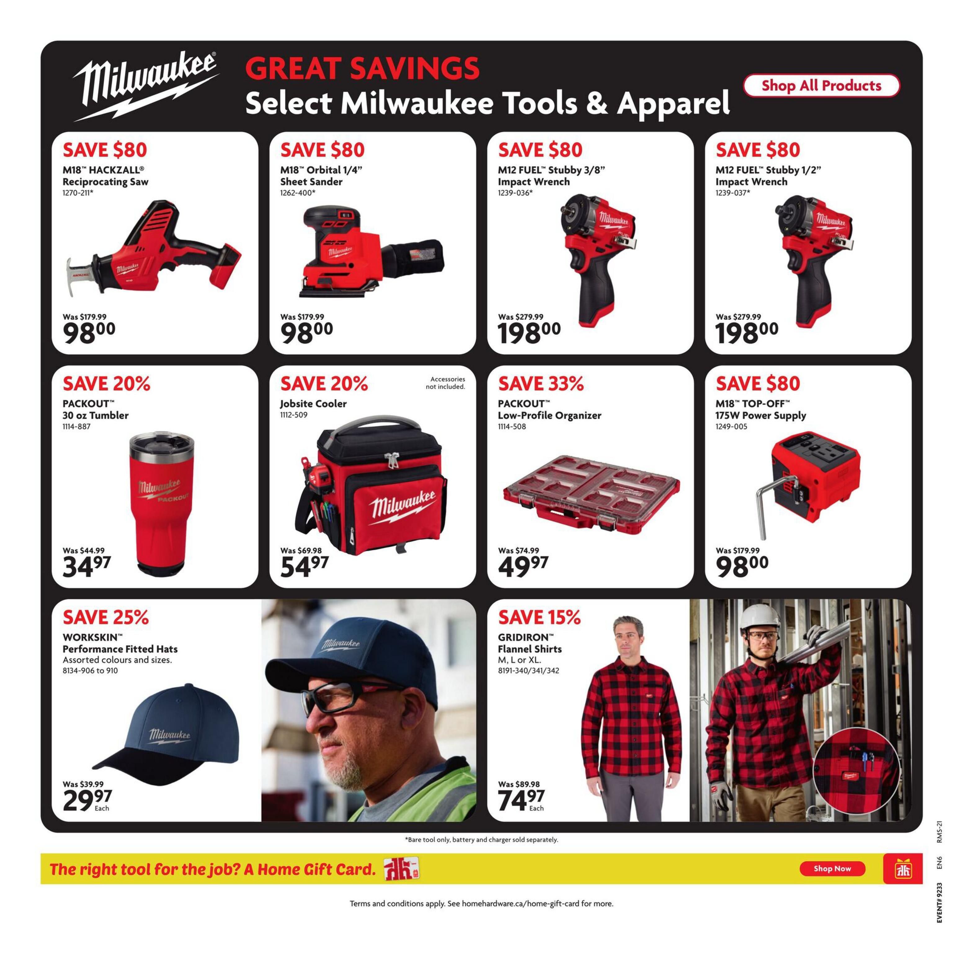 Home Hardware Building Centre (ON) Flyer August 13 to 26
