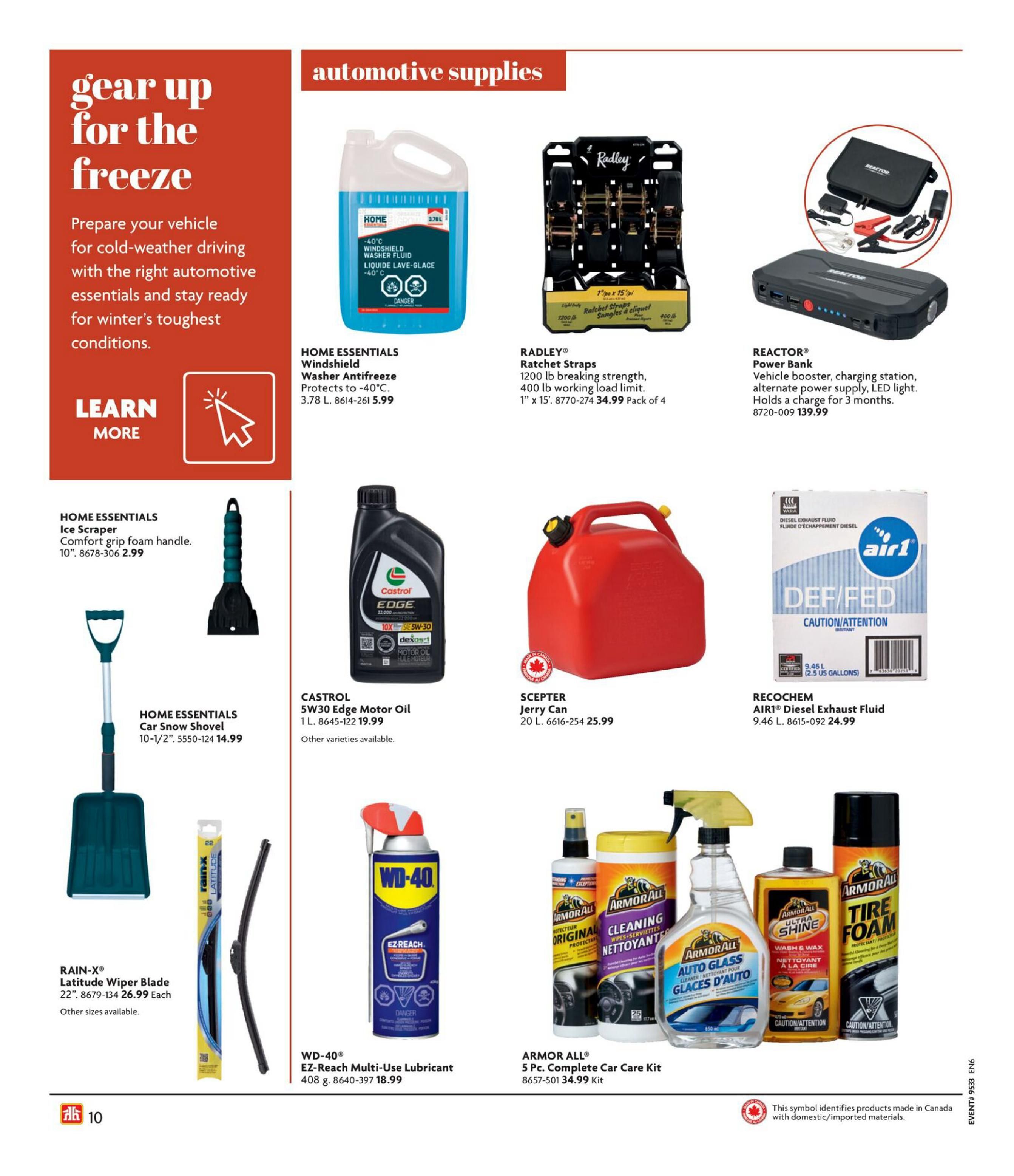 Home Hardware (ON) Fall and Winter Catalogue August 13 to November 4