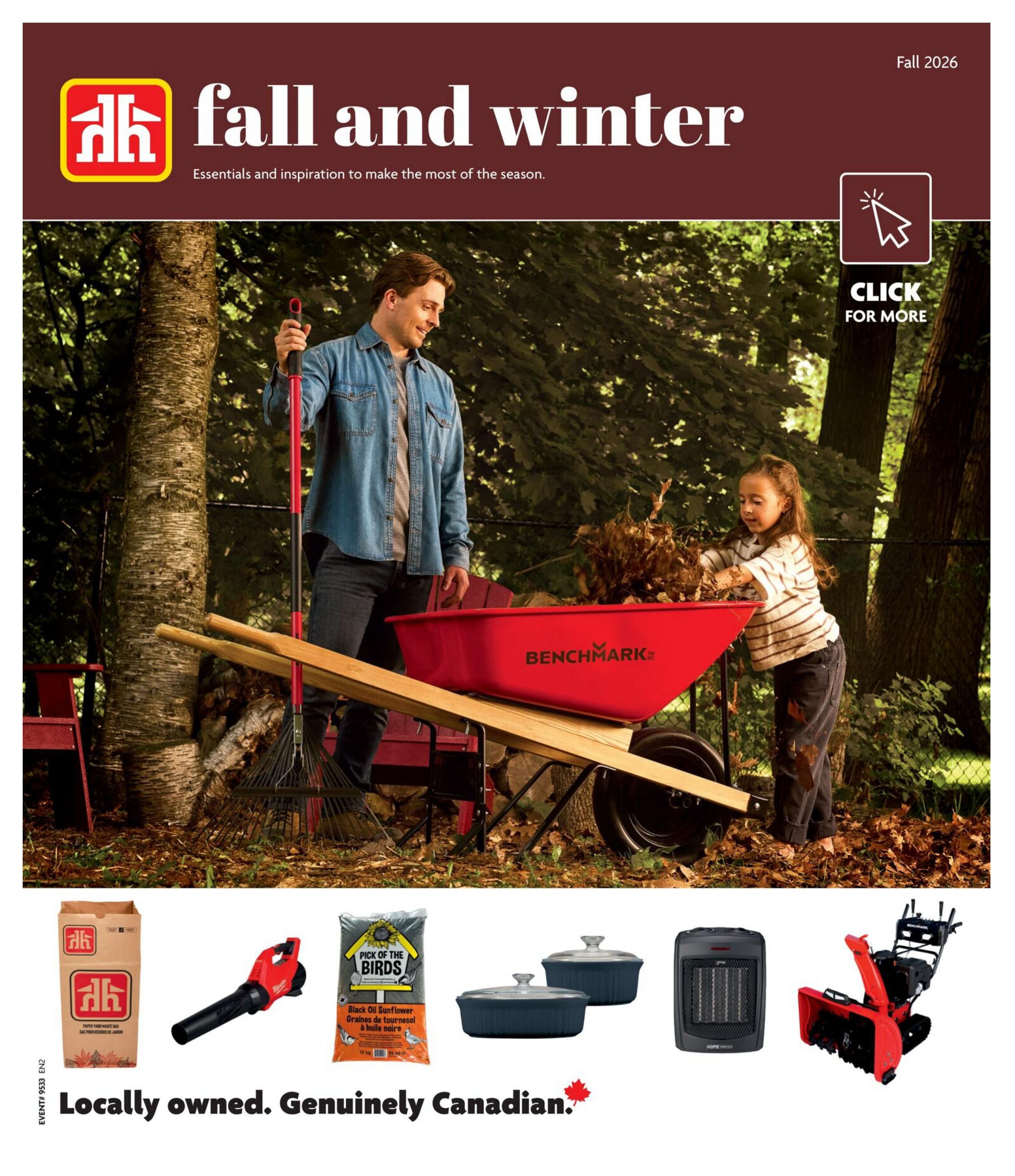 Home Hardware (Atlantic) Fall and Winter Catalogue August 13 to November 4