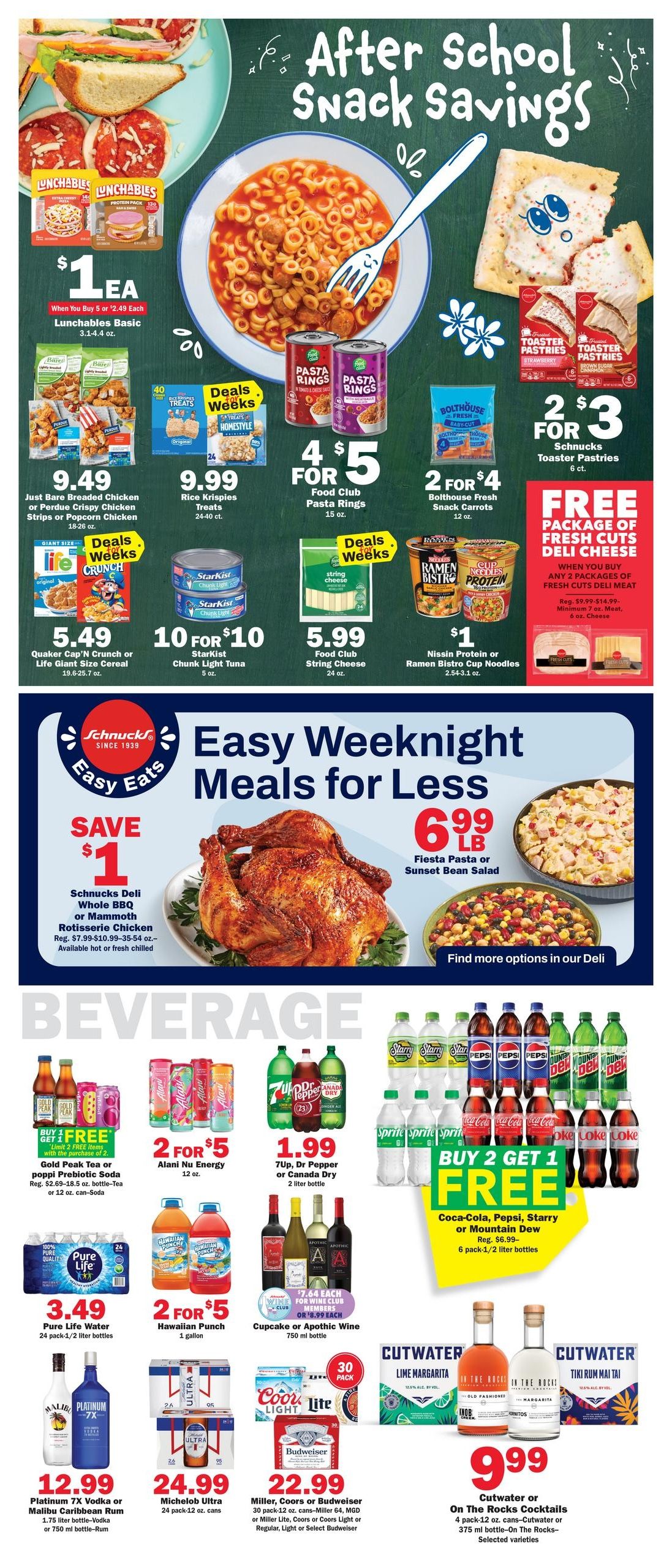 Schnucks (Edwardsville–Granite City Area, IL) Weekly Print Weekly Ad August 19 - 25, 2026