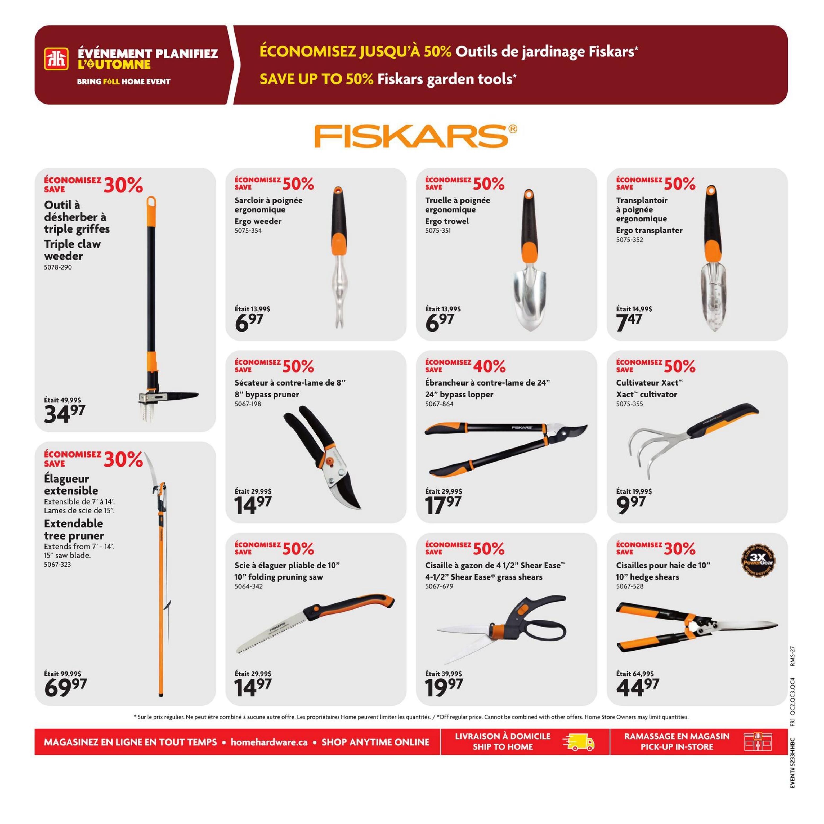 Home Hardware Building Centre (QC) Flyer August 13 to 26