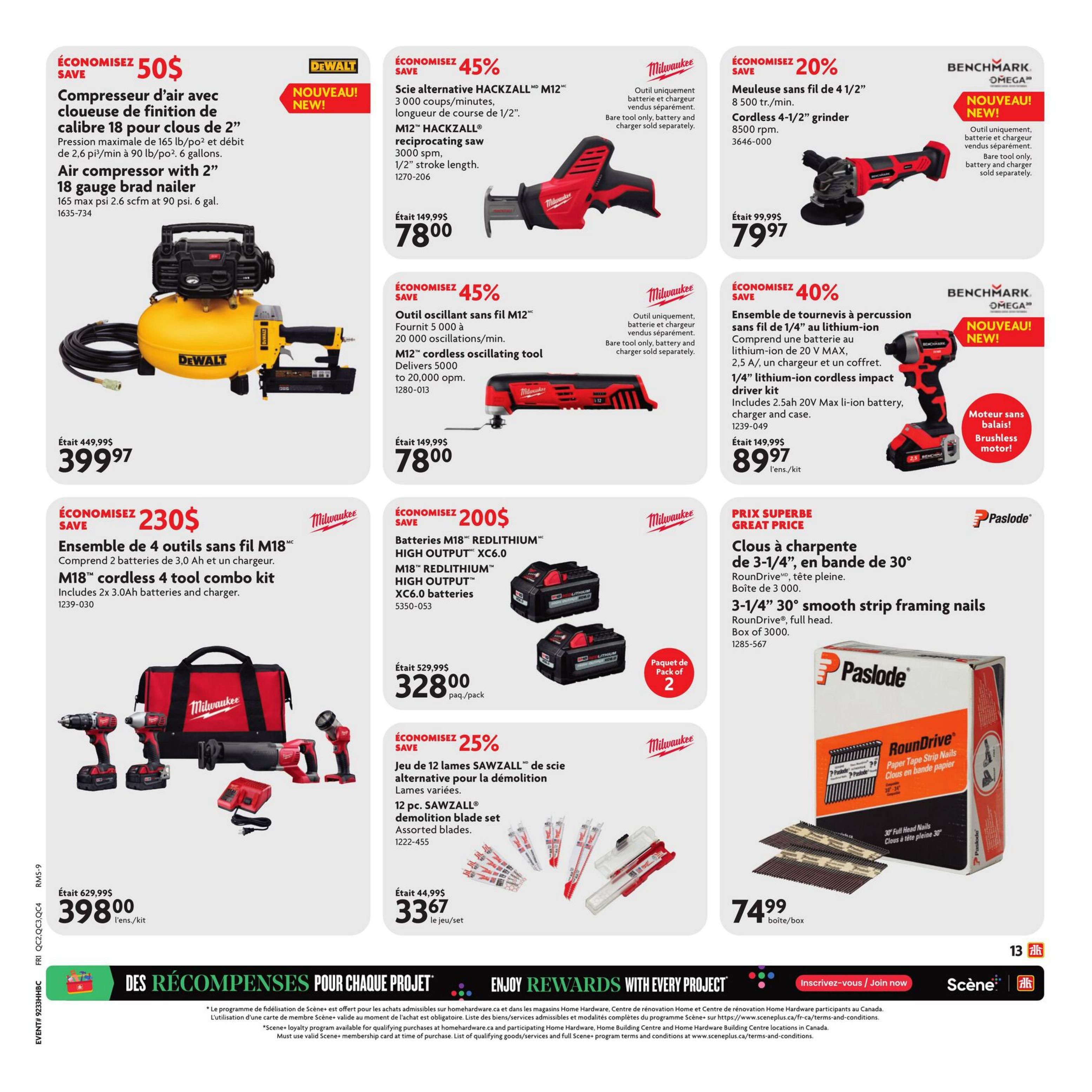 Home Hardware Building Centre (QC) Flyer August 13 to 26