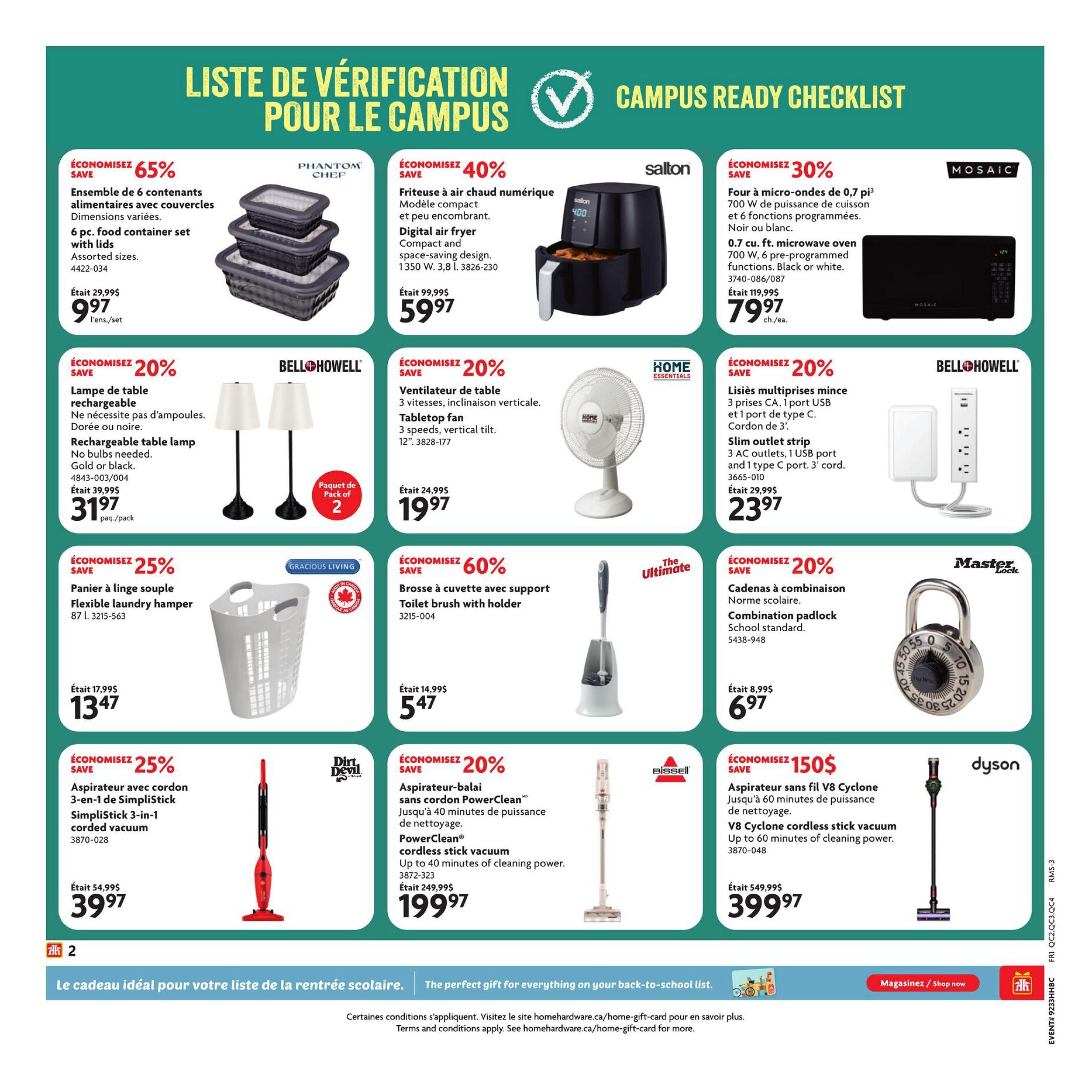 Home Hardware Building Centre (QC) Flyer August 13 to 26