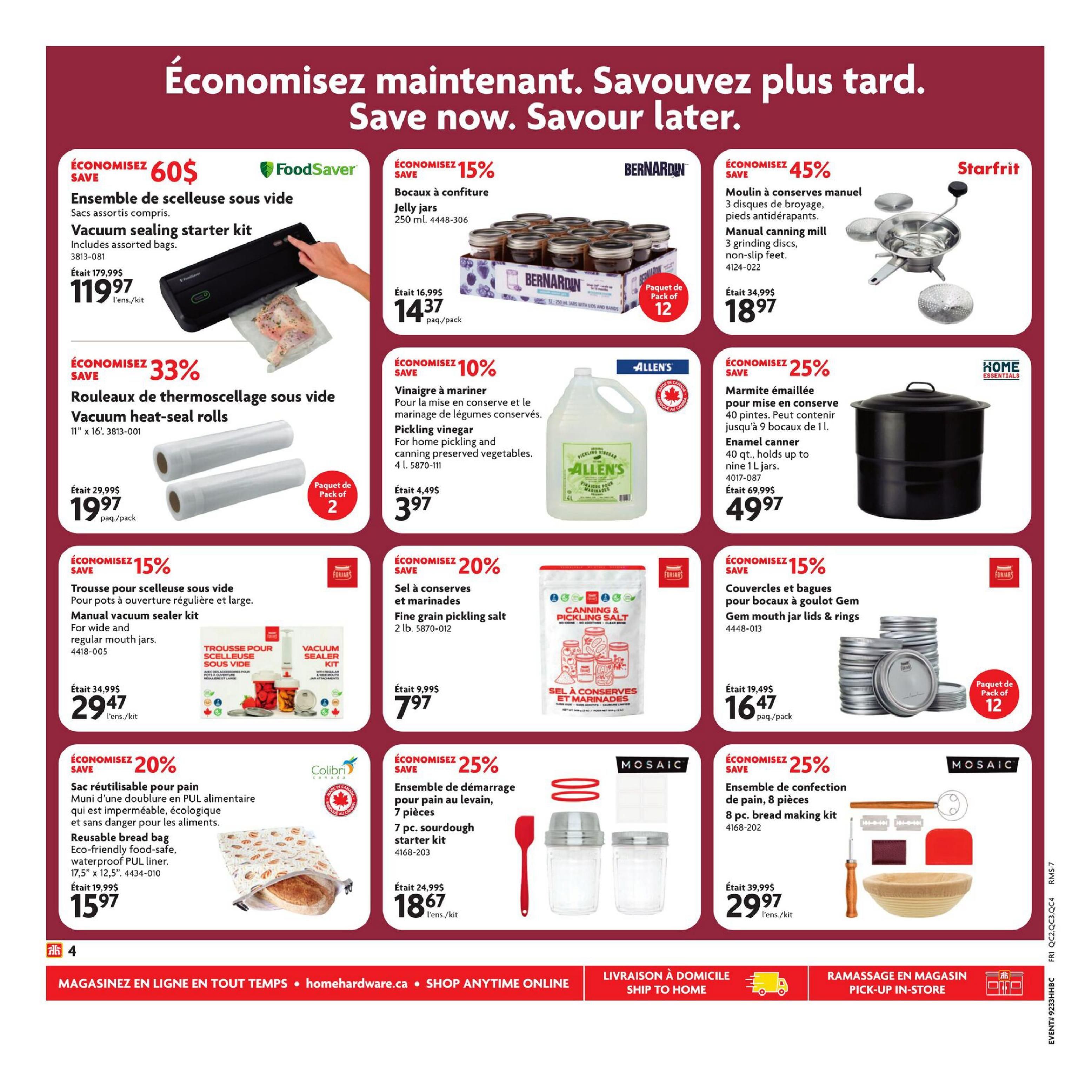 Home Hardware Building Centre (QC) Flyer August 13 to 26