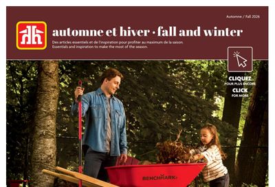 Home Hardware (QC) Fall and Winter Catalogue August 13 to November 4