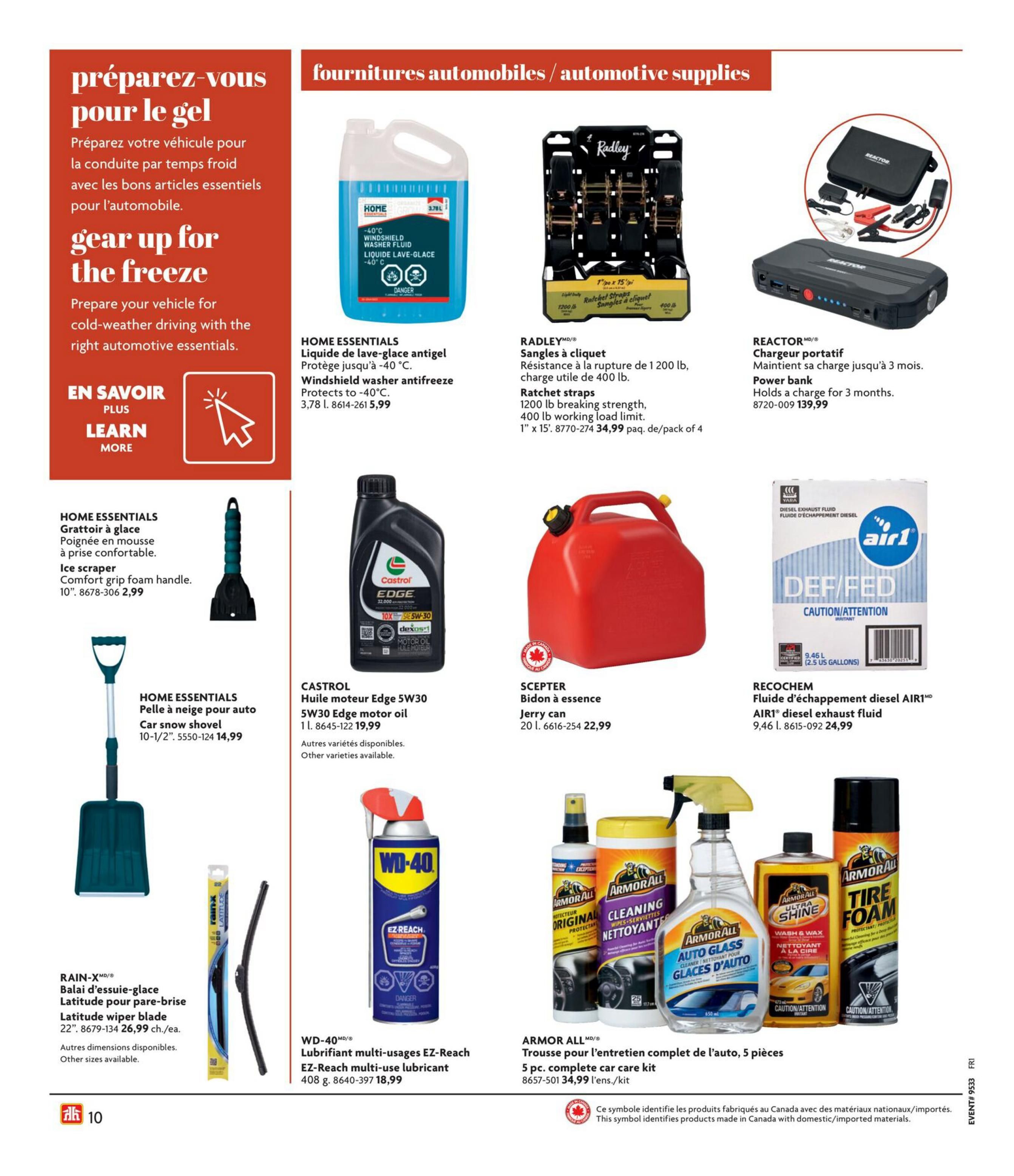 Home Hardware (QC) Fall and Winter Catalogue August 13 to November 4