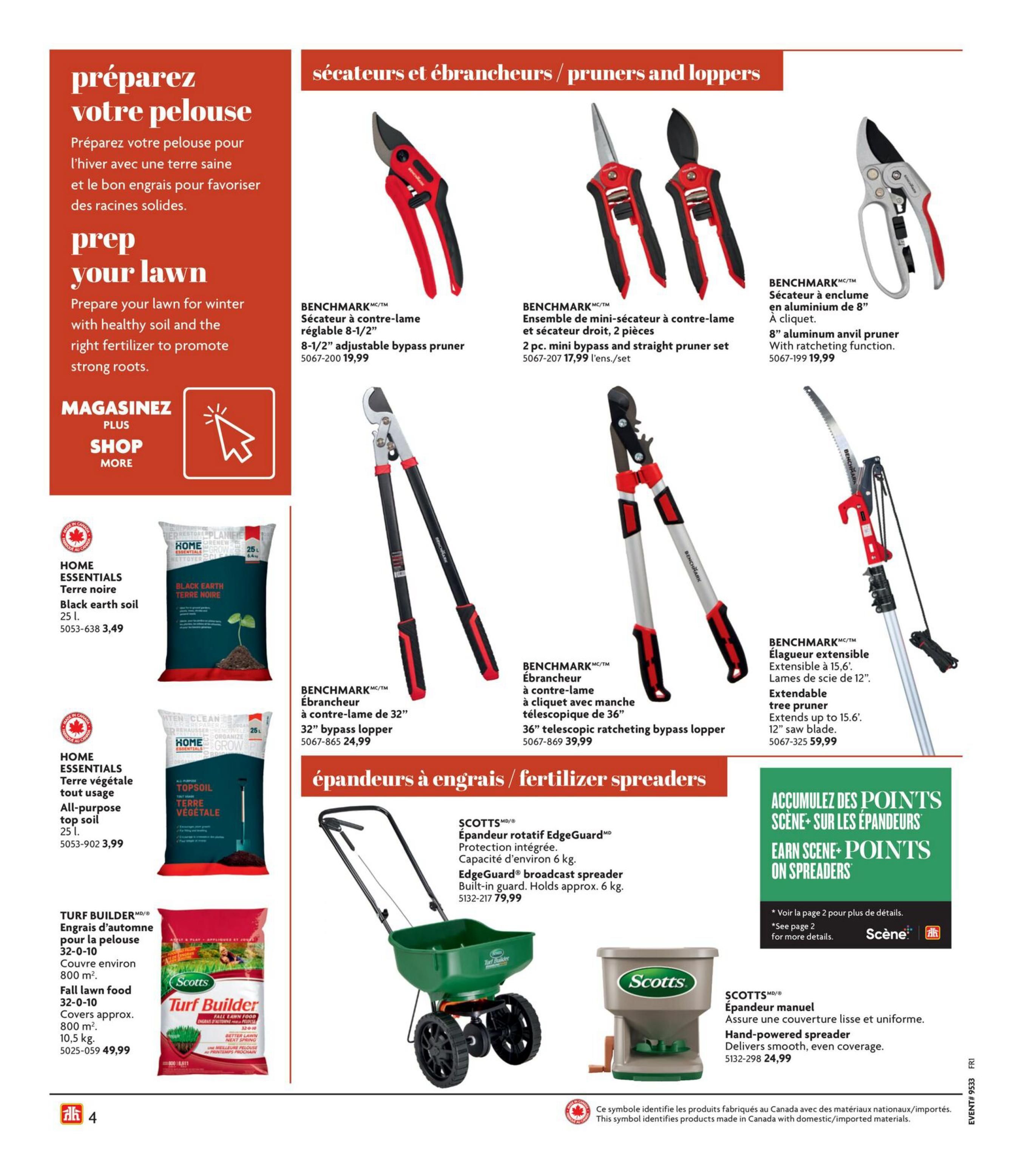 Home Hardware (QC) Fall and Winter Catalogue August 13 to November 4