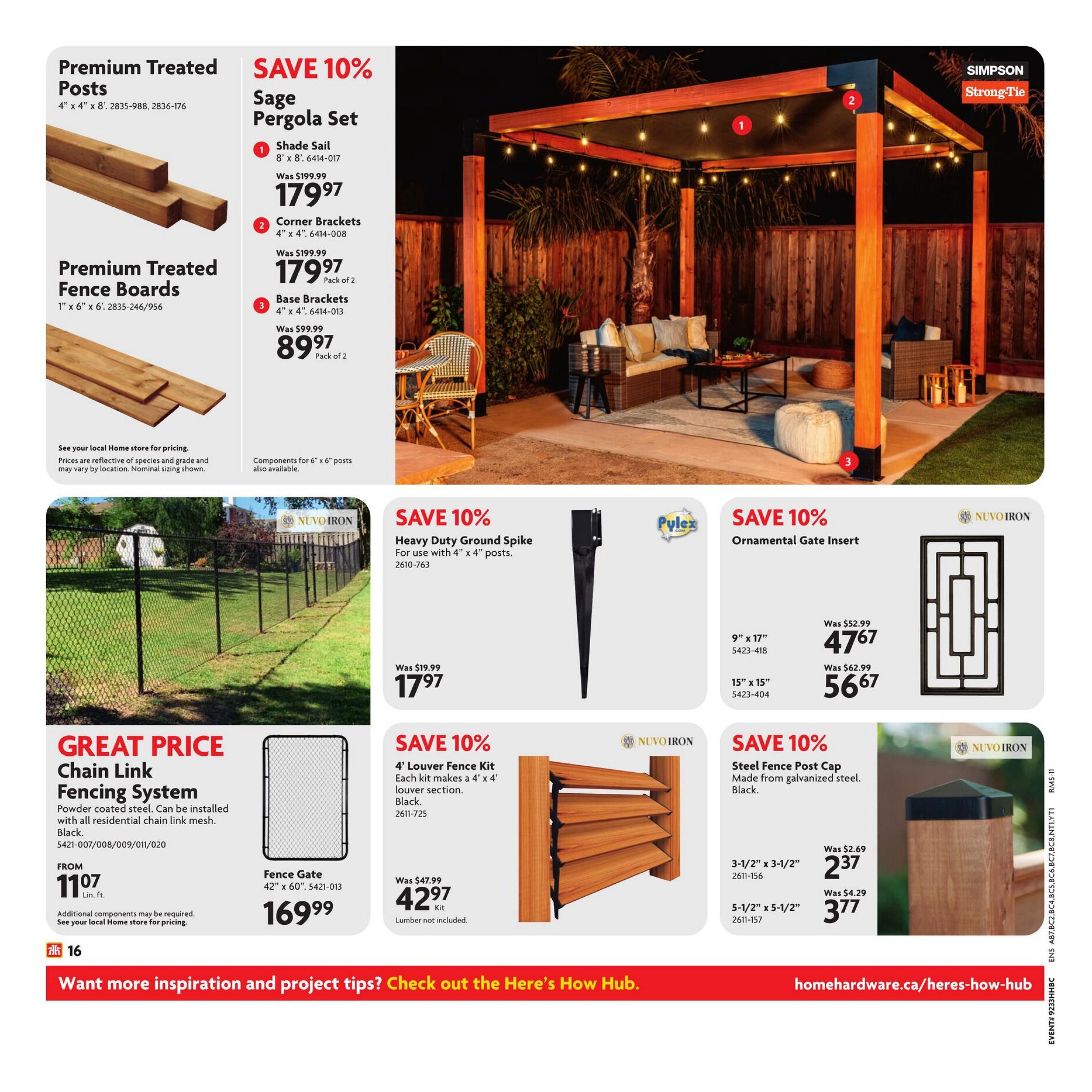 Home Hardware Building Centre (BC) Flyer August 13 to 26