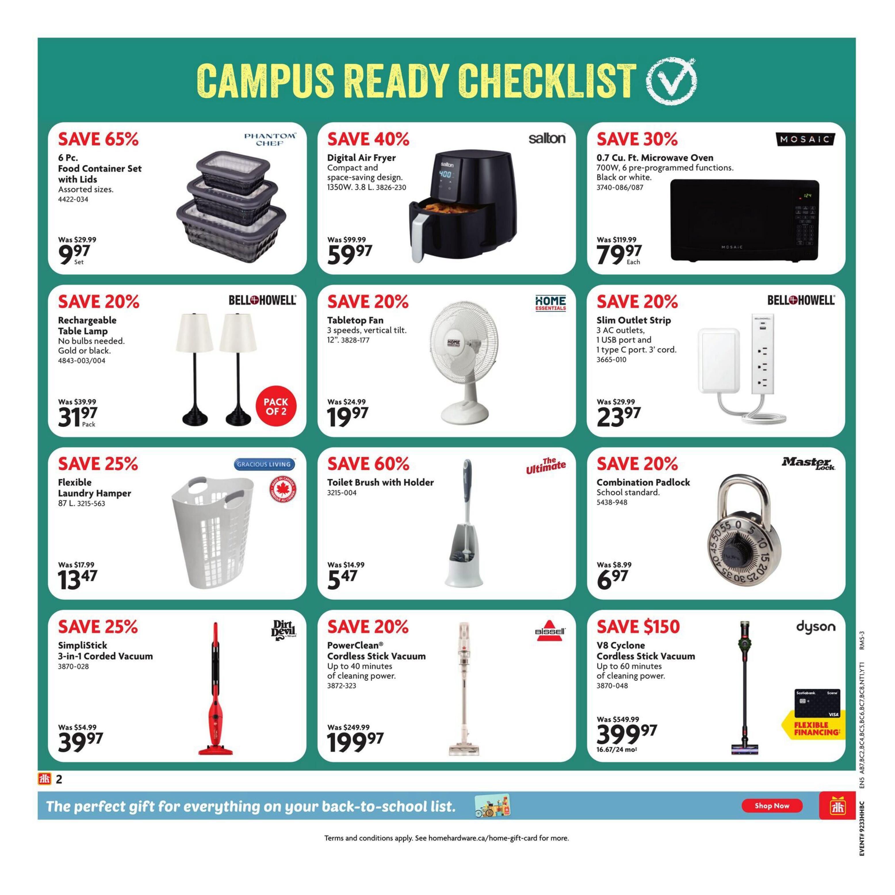 Home Hardware Building Centre (BC) Flyer August 13 to 26