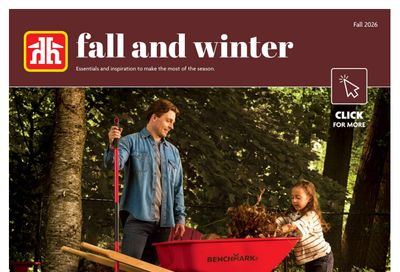 Home Hardware (BC) Fall and Winter Catalogue August 13 to November 4