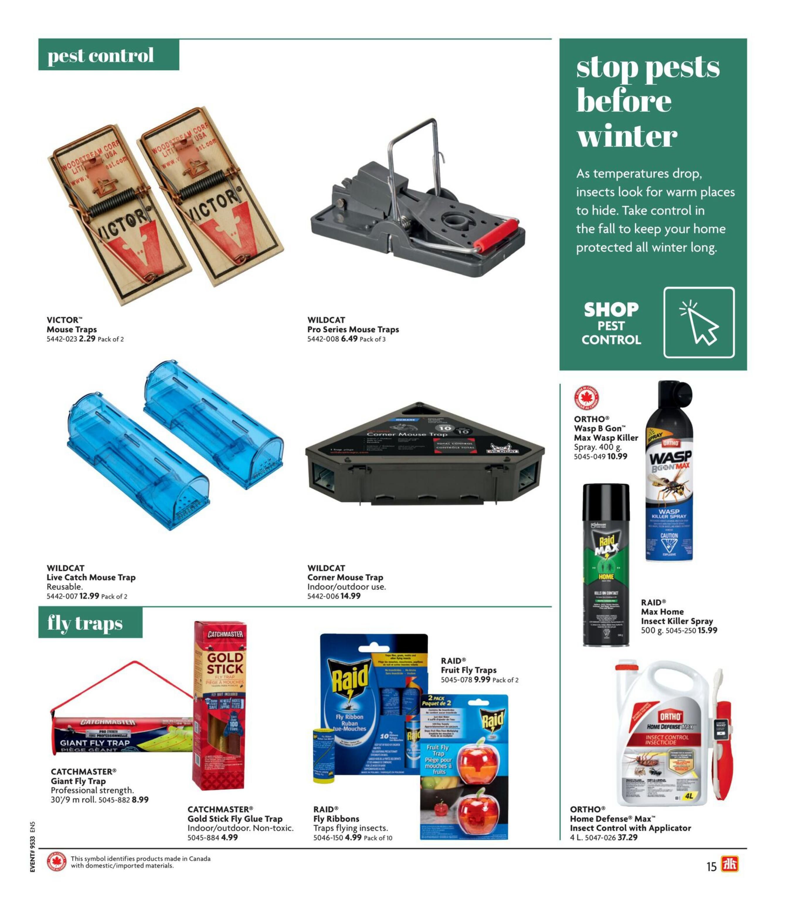 Home Hardware (BC) Fall and Winter Catalogue August 13 to November 4