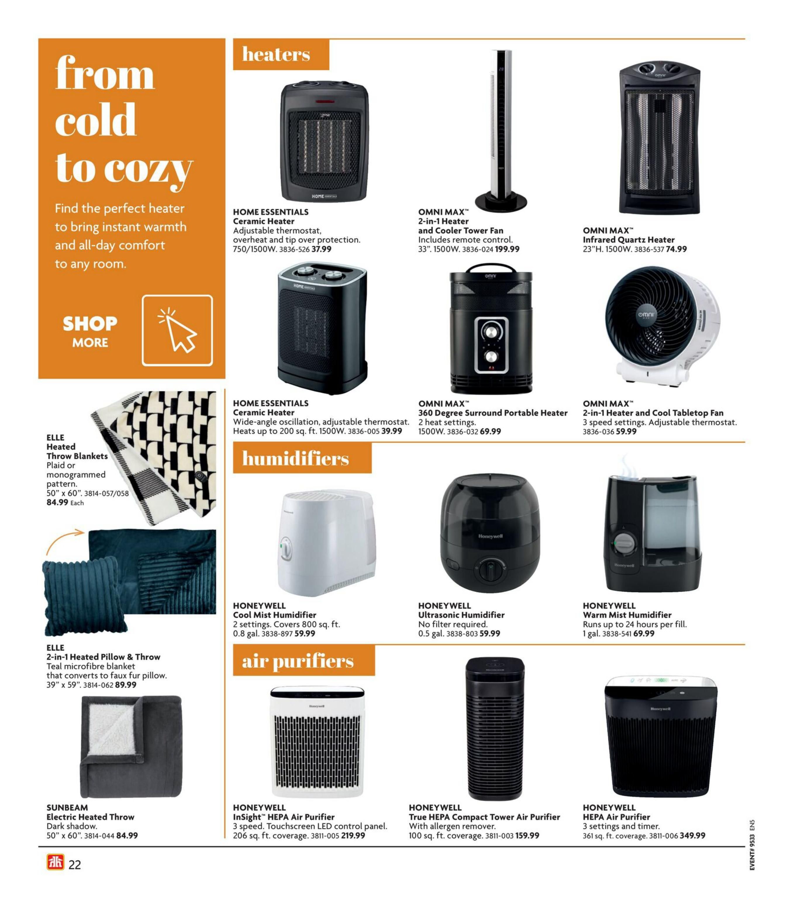Home Hardware (BC) Fall and Winter Catalogue August 13 to November 4