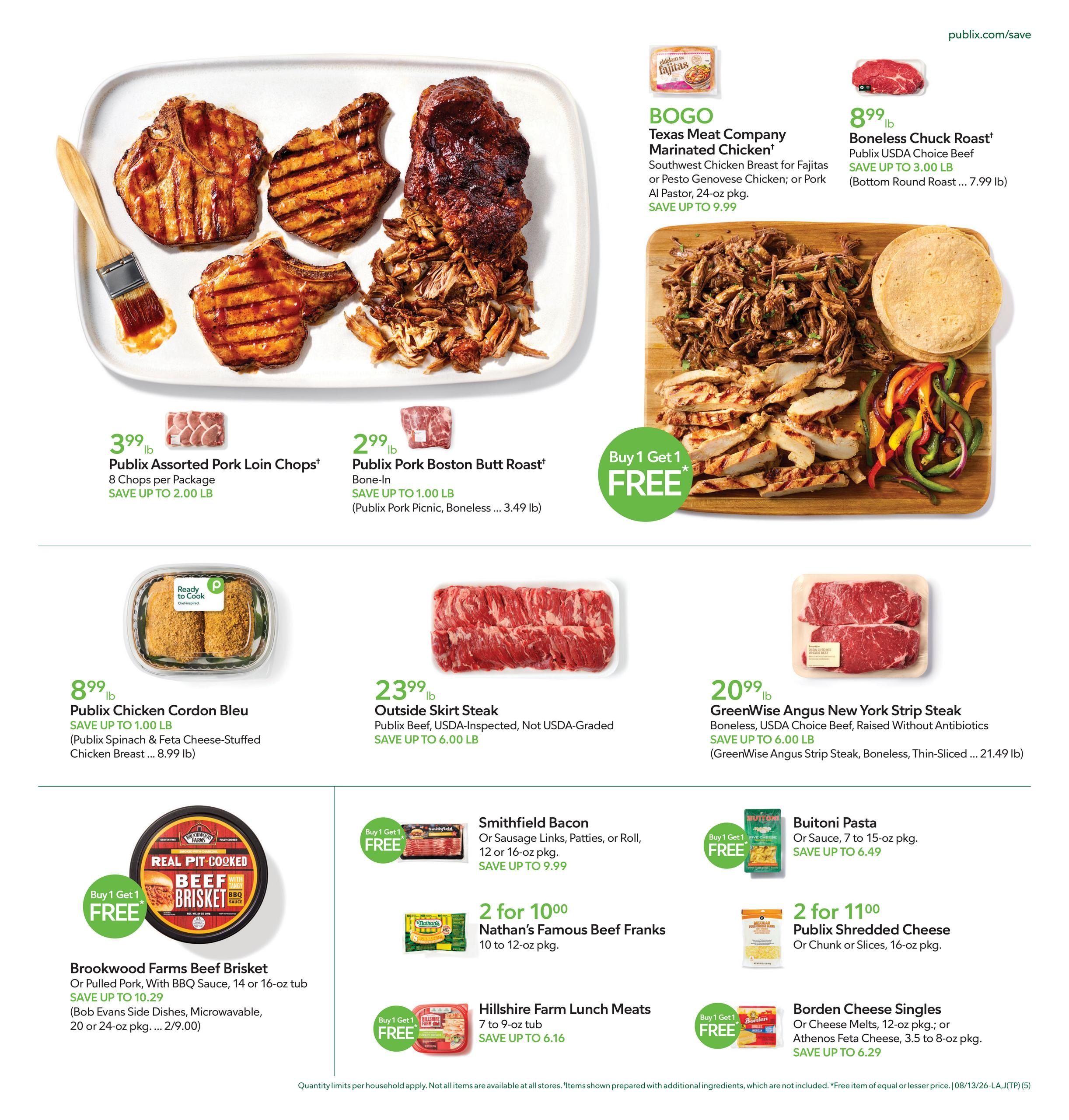 Publix (AL, FL) Weekly Ad August 12 - 18, 2026