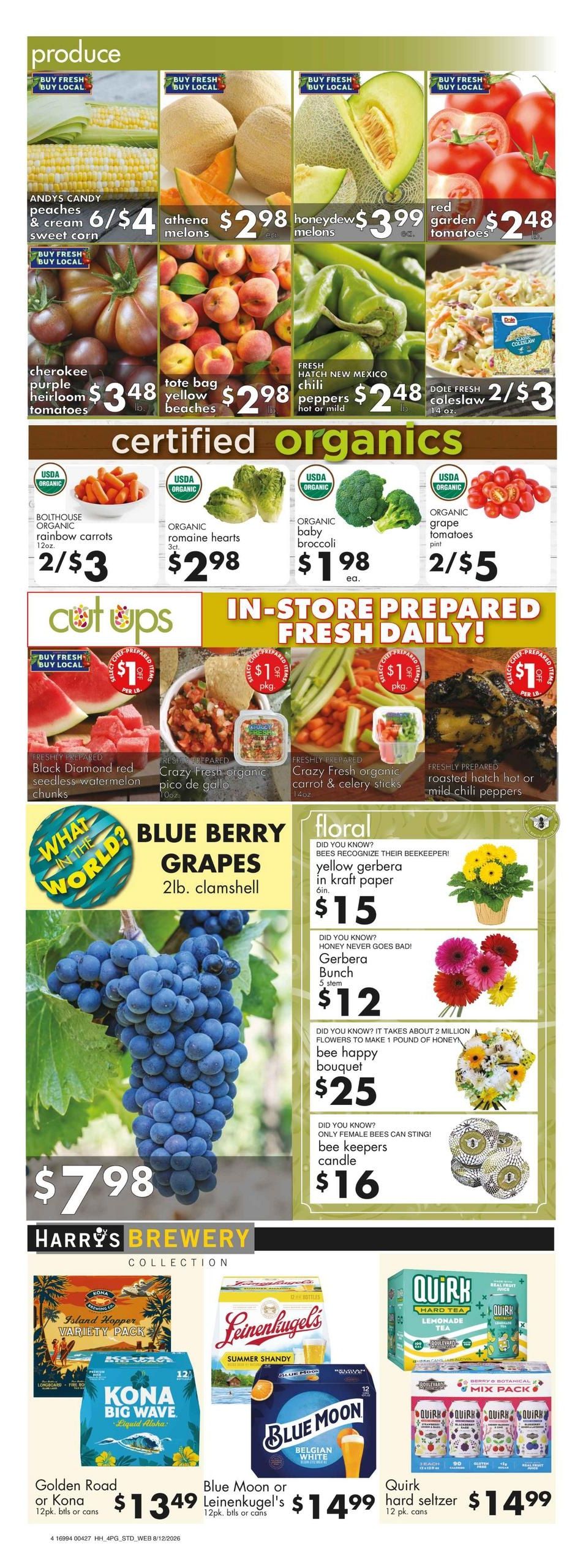 Hen House Weekly Ad August 12 - 18, 2026