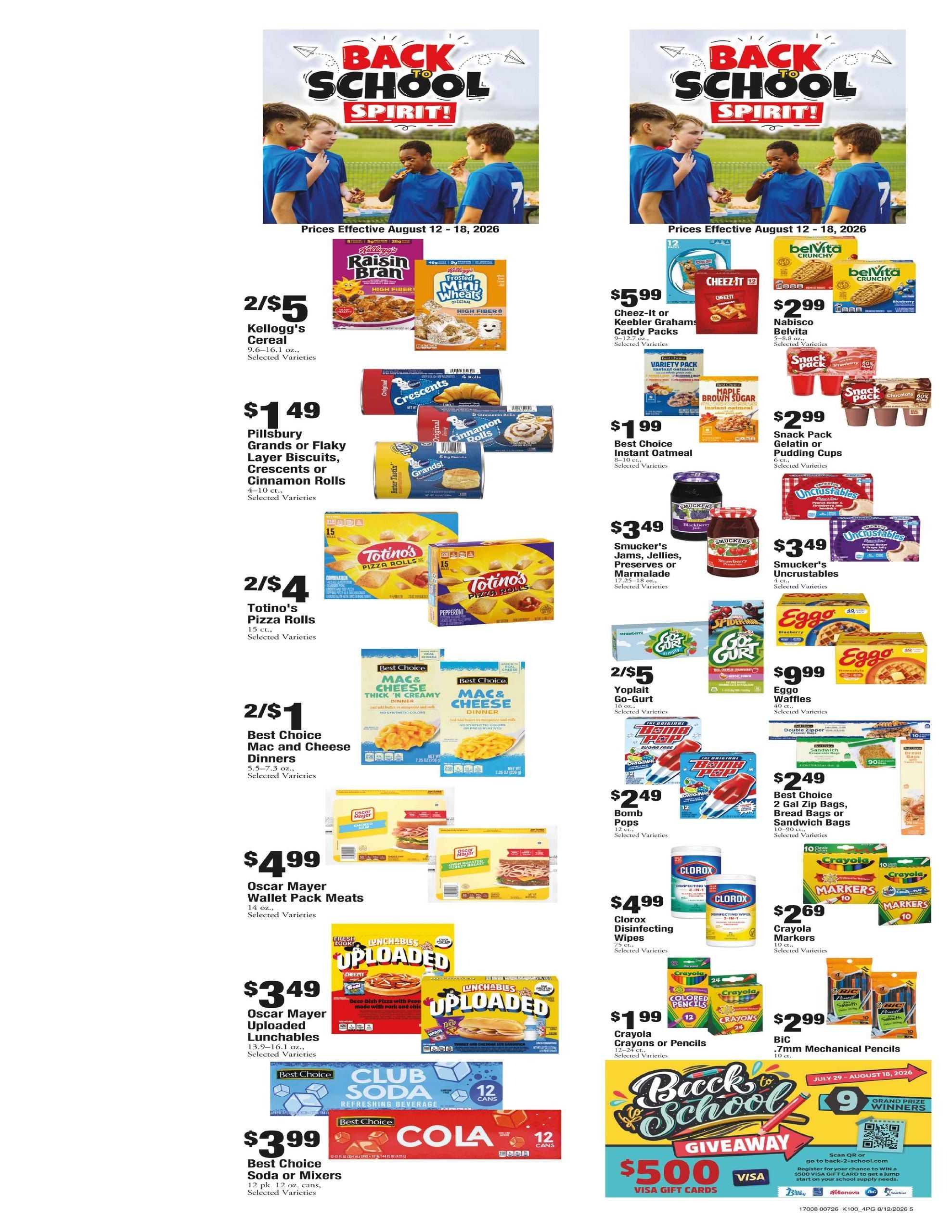 Payless Discount Foods Weekly Ad August 12 - 18, 2026