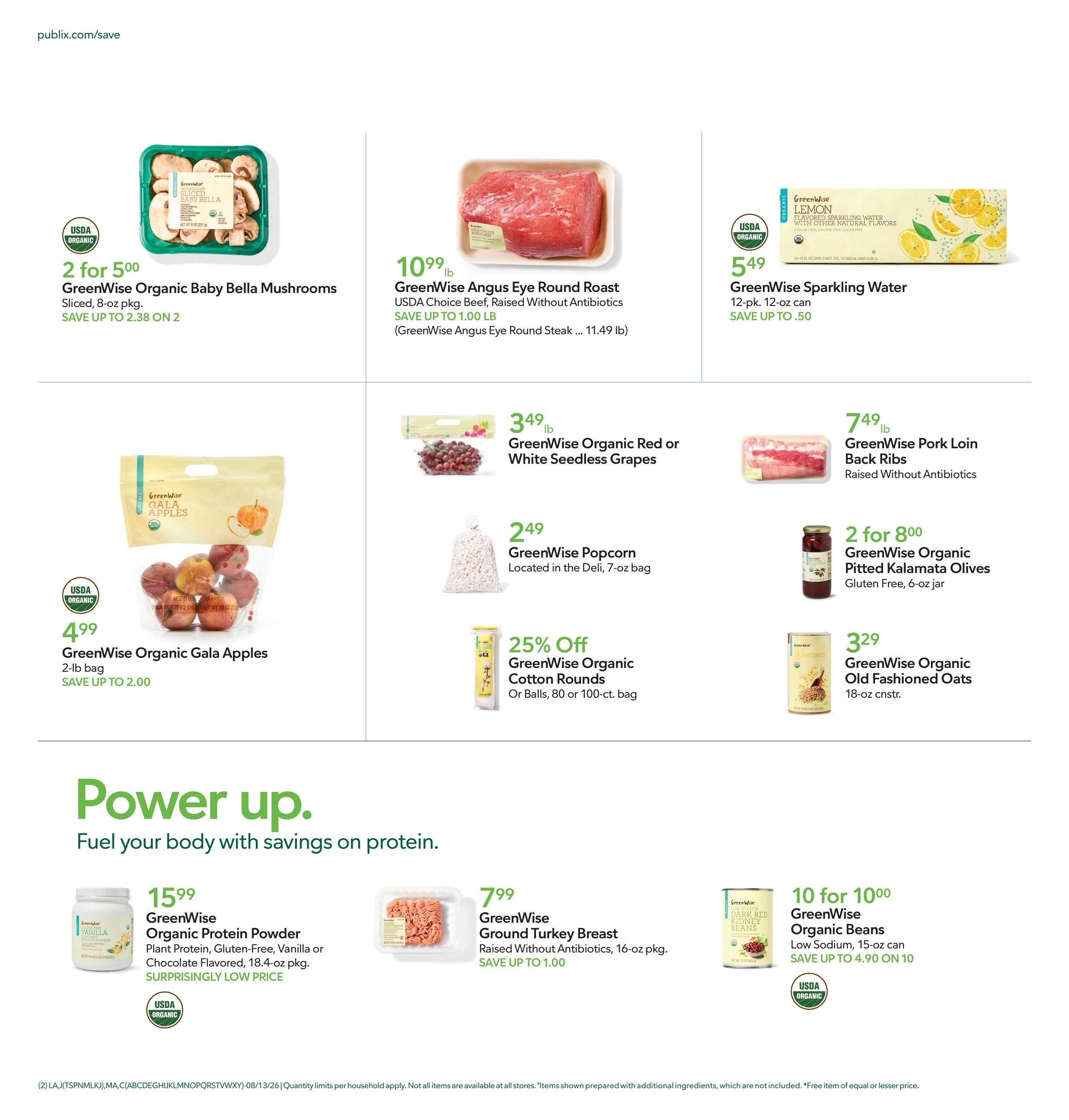 Publix (Chattanooga Area, TN) Weekly Ad August 12 - 18, 2026