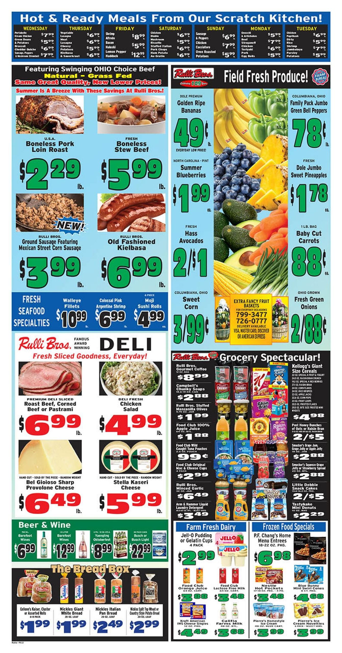 Rulli Brothers (East Liverpool–Chester Area, OH–WV) Weekly Ad August 12 - 18, 2026