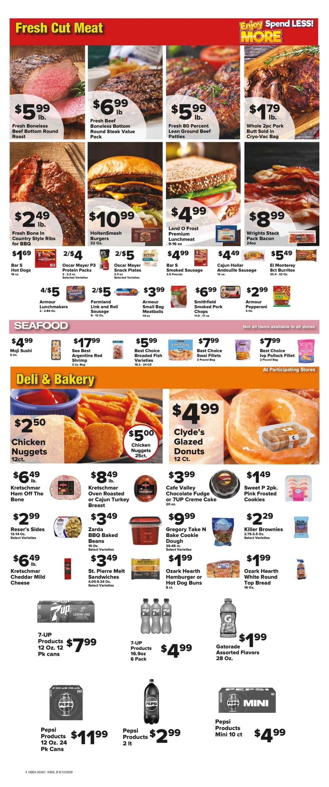 Hy-Klas Foods (Chillicothe Area, MO) Weekly Ad August 12 - 18, 2026