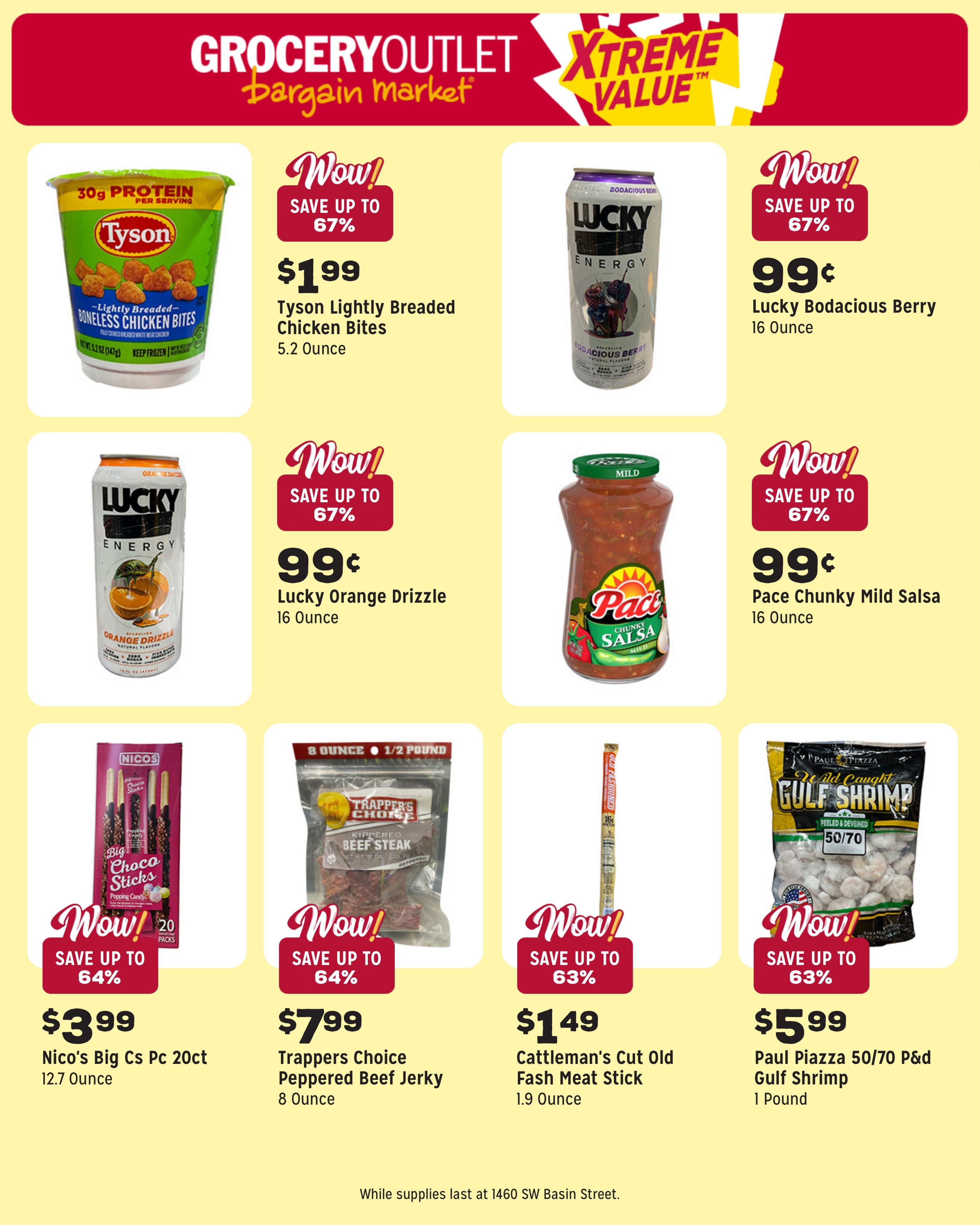 Grocery Outlet (Coulee City Area, WA) Weekly Ad August 12 - 18, 2026