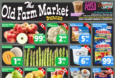 The Old Farm Market (Duncan) Flyer August 13 to 19