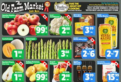 The Old Farm Market (Victoria) Flyer August 13 to 19