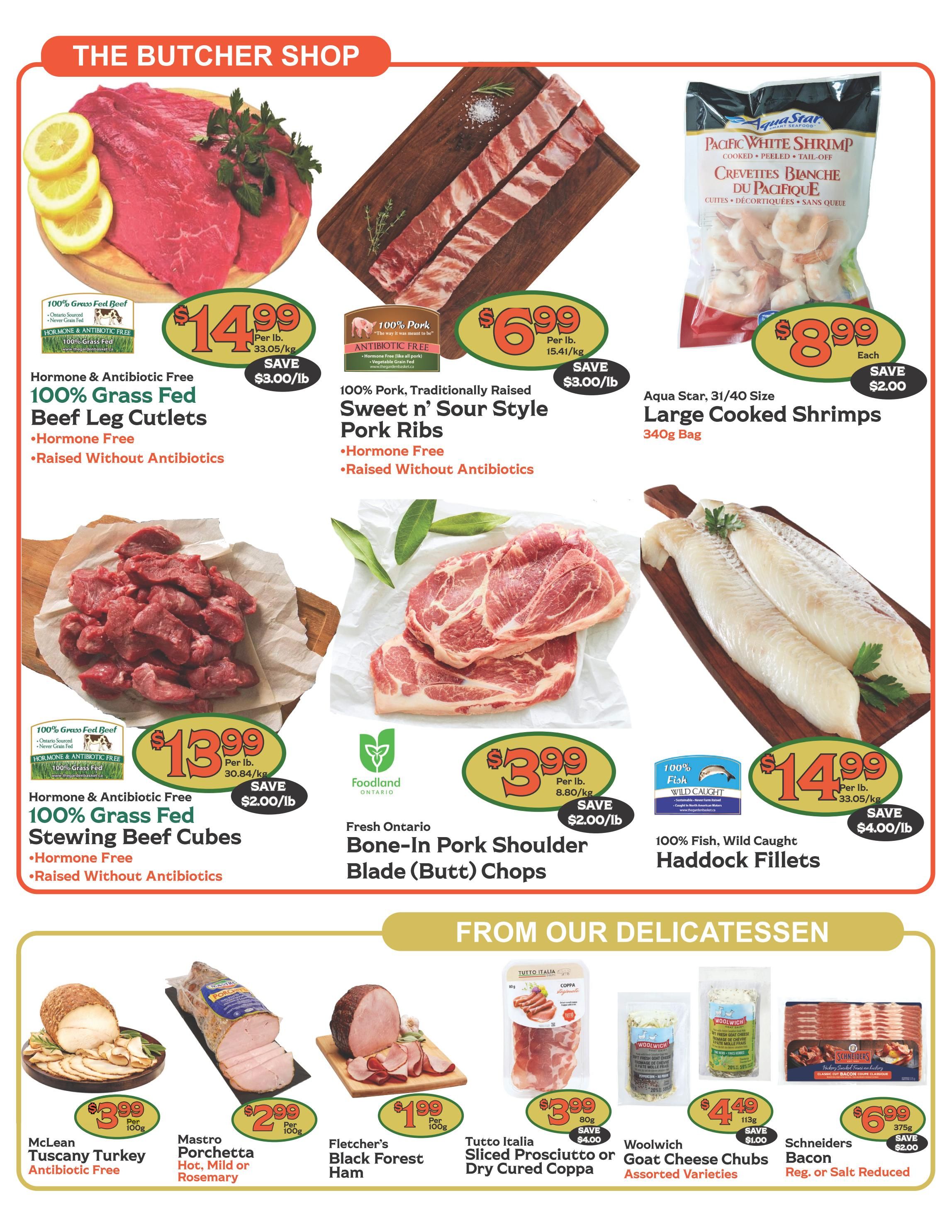 The Garden Basket Flyer August 13 to 19