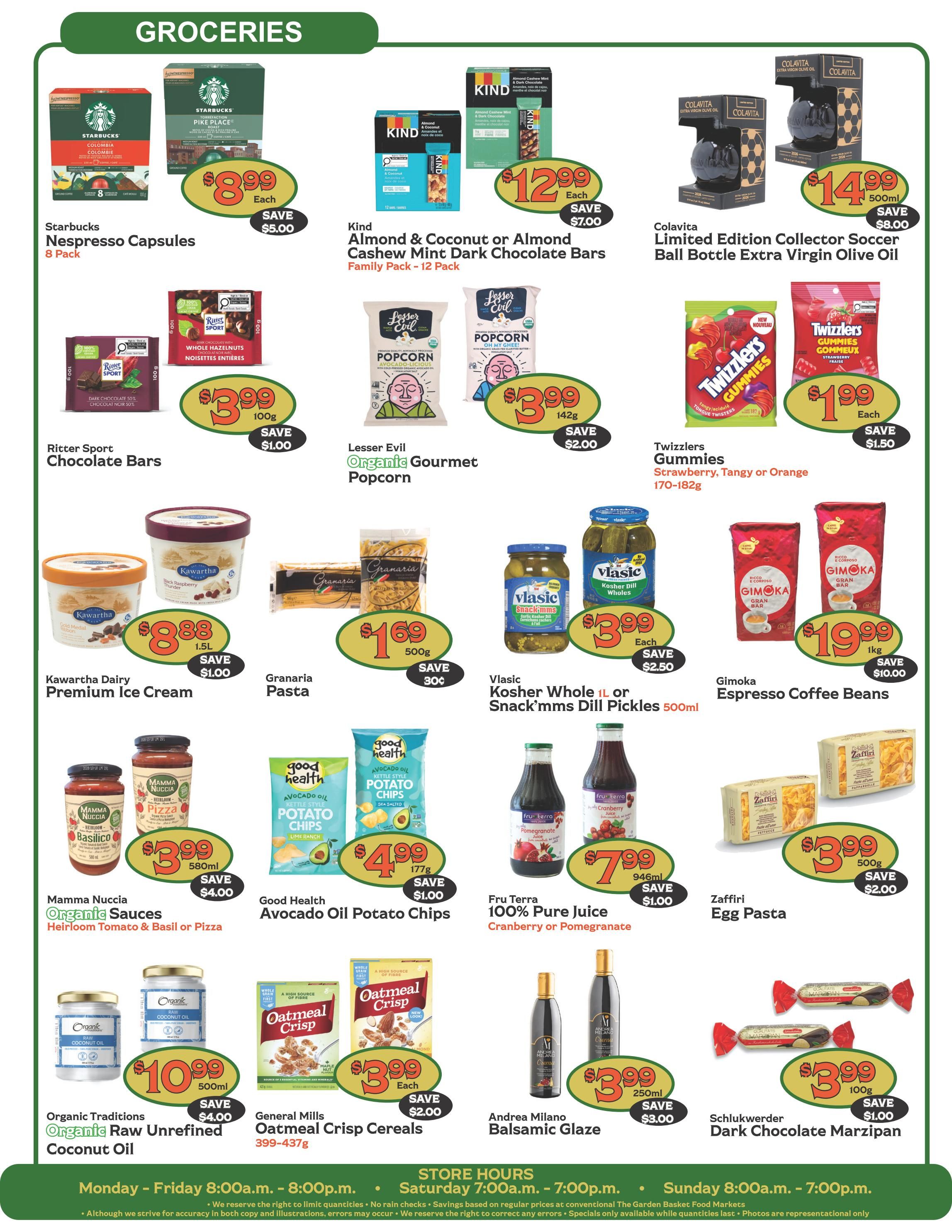 The Garden Basket Flyer August 13 to 19
