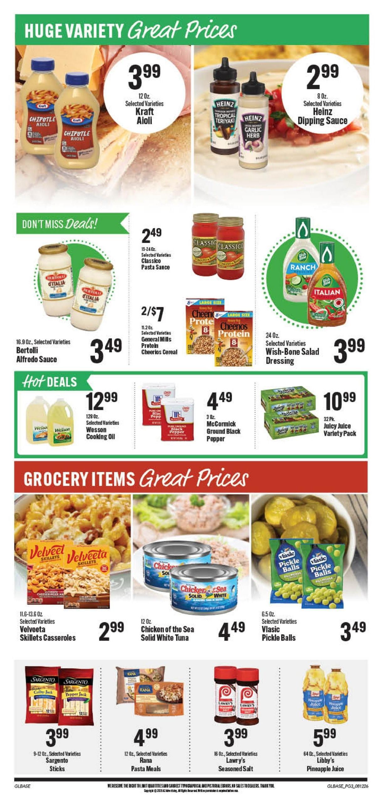 Gary's Foods (Cedar Rapids Area, IA) Weekly Ad August 12 - 18, 2026