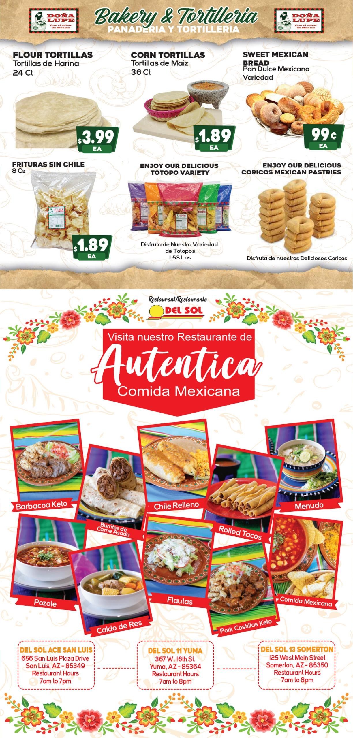 Del Sol IGA Weekly Ad August 12 - 18, 2026