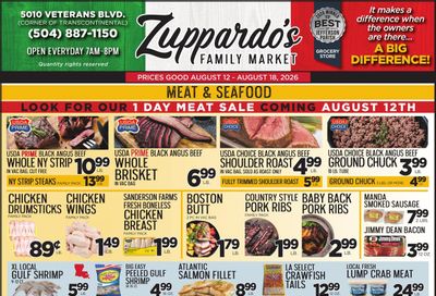 Zuppardo's (New Orleans Area, LA) Weekly Ad August 12 - 18, 2026
