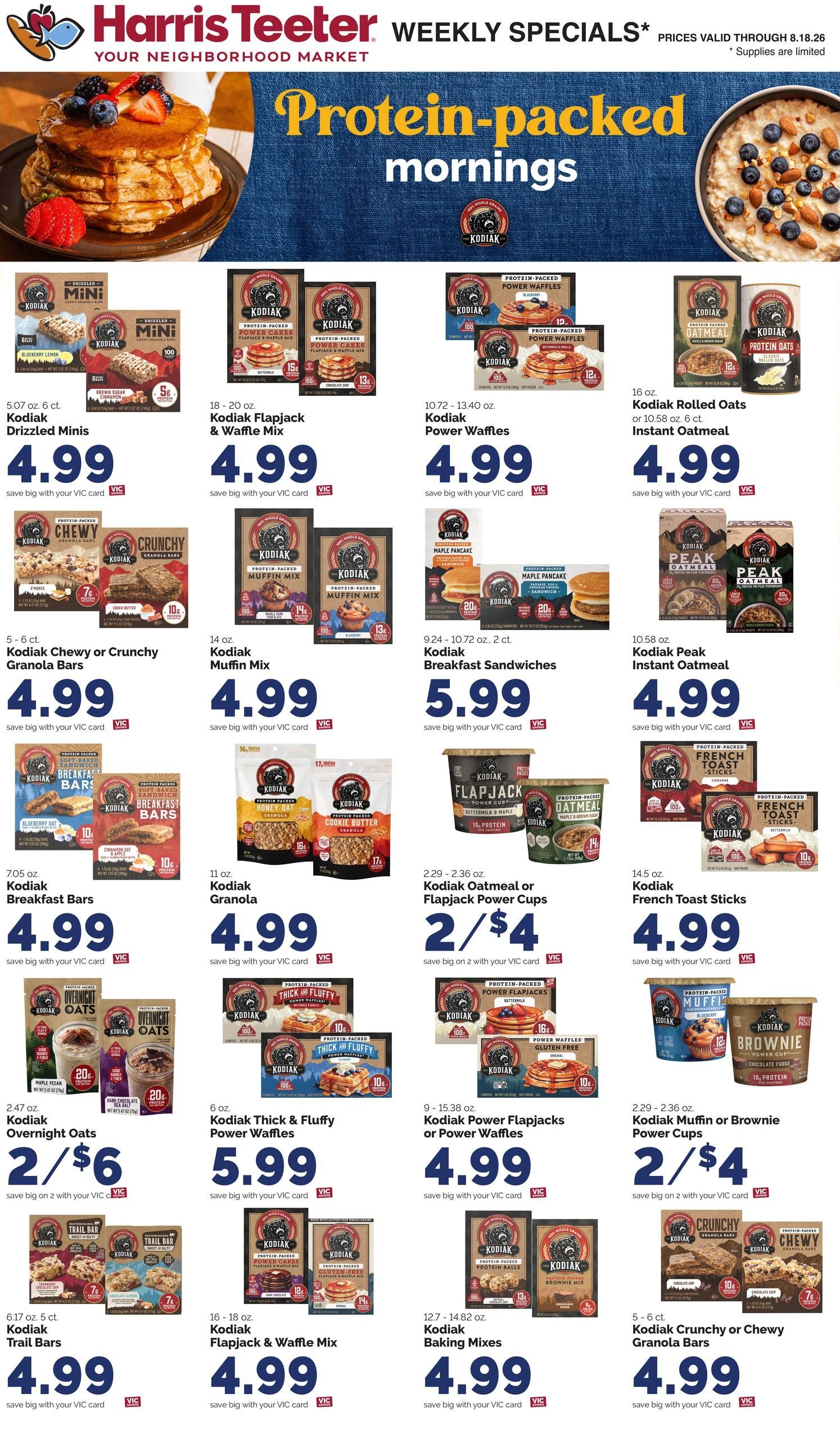 Harris Teeter (Rock Hill–Fort Mill Area, SC) Weekly Ad August 12 - 18, 2026