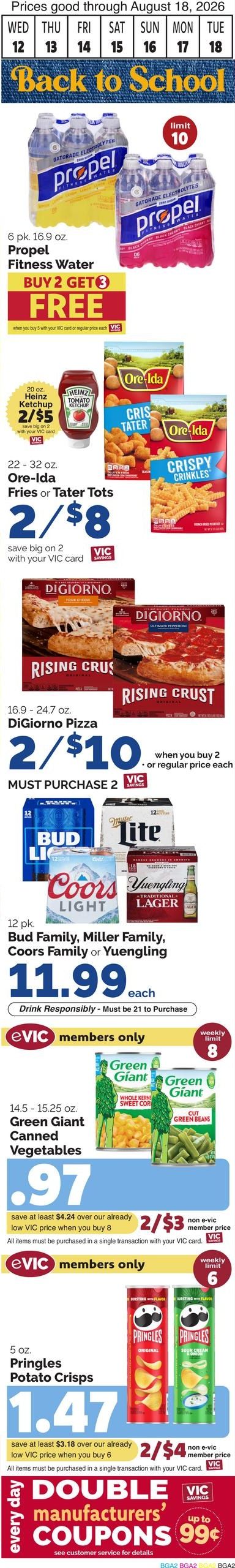 Harris Teeter (Rock Hill–Fort Mill Area, SC) Weekly Ad August 12 - 18, 2026