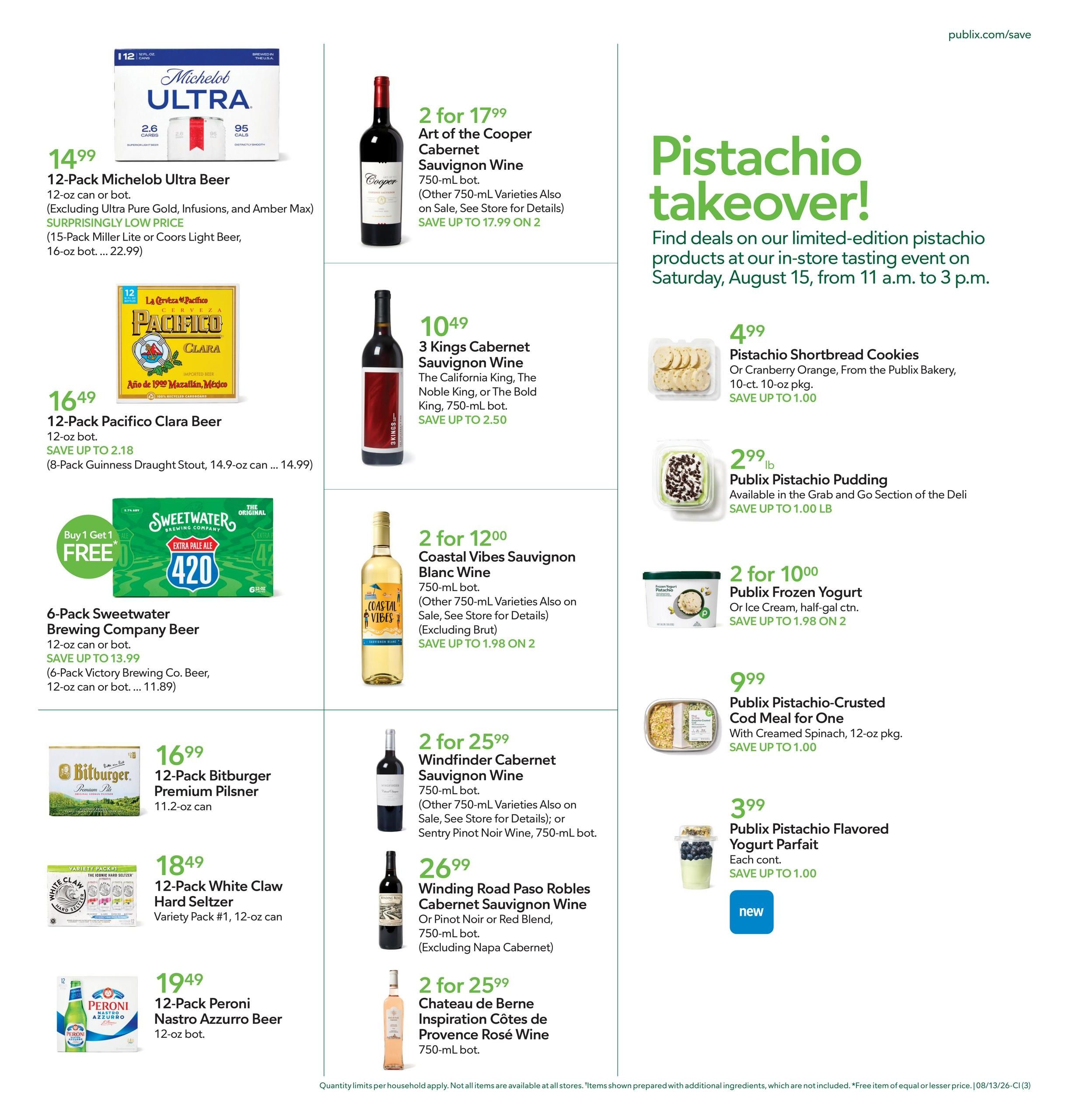 Publix (Greenville–Simpsonville Area, SC) Weekly Ad August 12 - 18, 2026