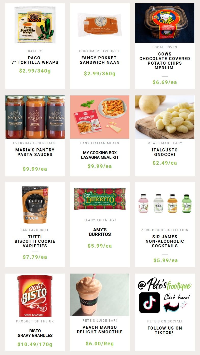 Pete's Fine Foods Flyer August 13 to 19