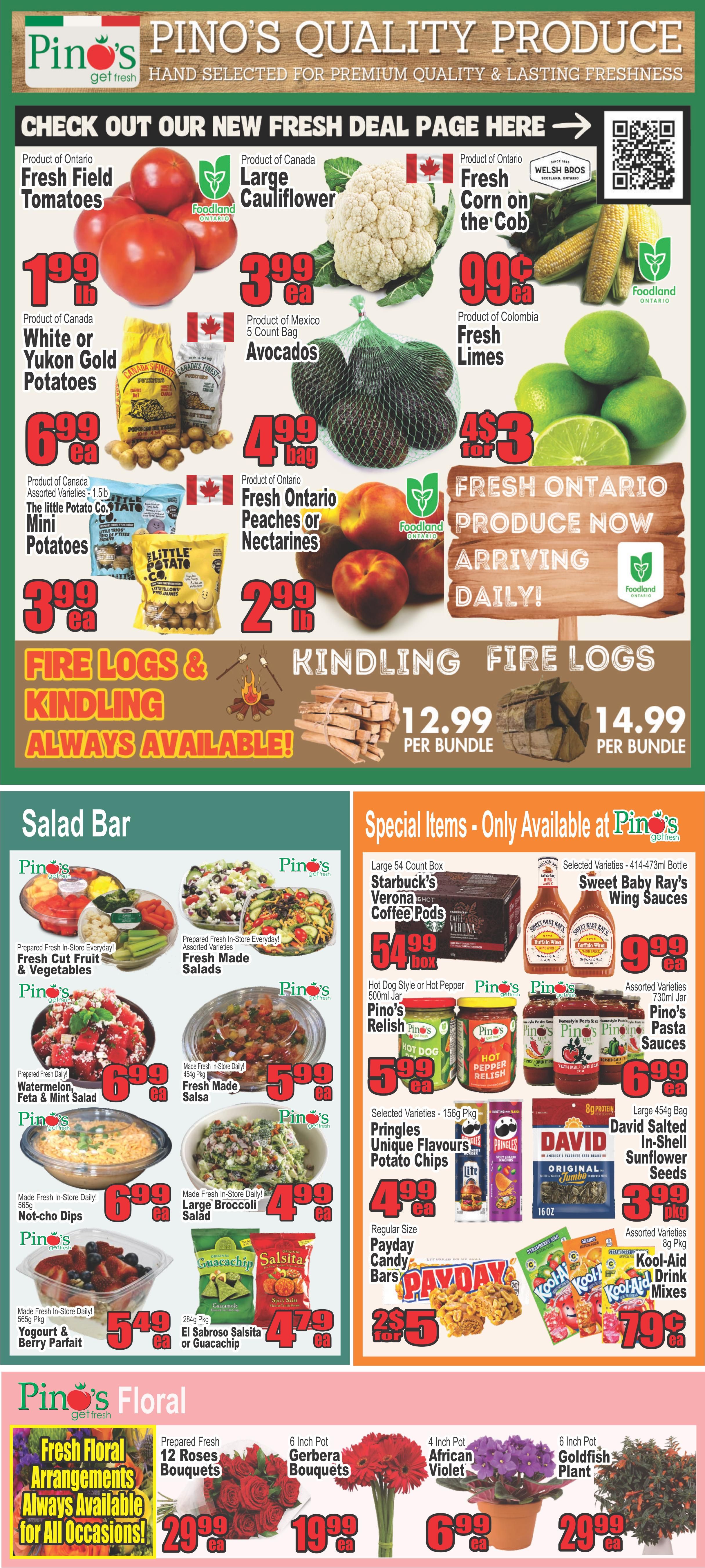 Pino's Flyer August 13 to 19
