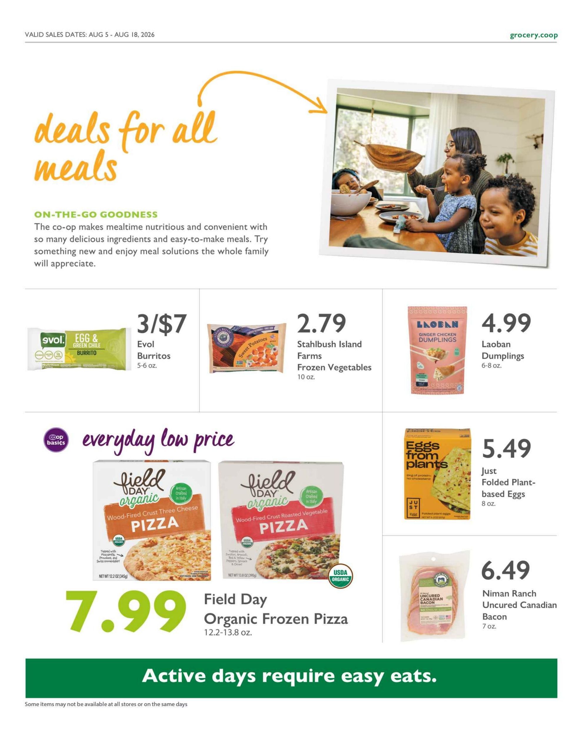 Outpost Natural Foods Weekly Ad August 12 - 18, 2026