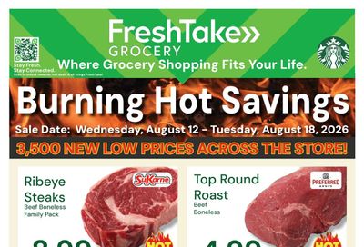 FreshTake Weekly Ad August 12 - 18, 2026