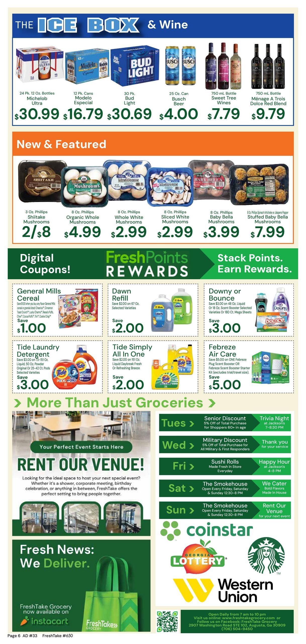 FreshTake Weekly Ad August 12 - 18, 2026