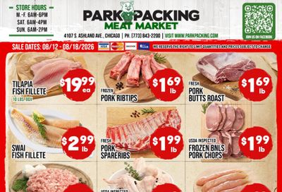 Park Packing (Chicago Area, IL) Weekly Ad August 12 - 18, 2026