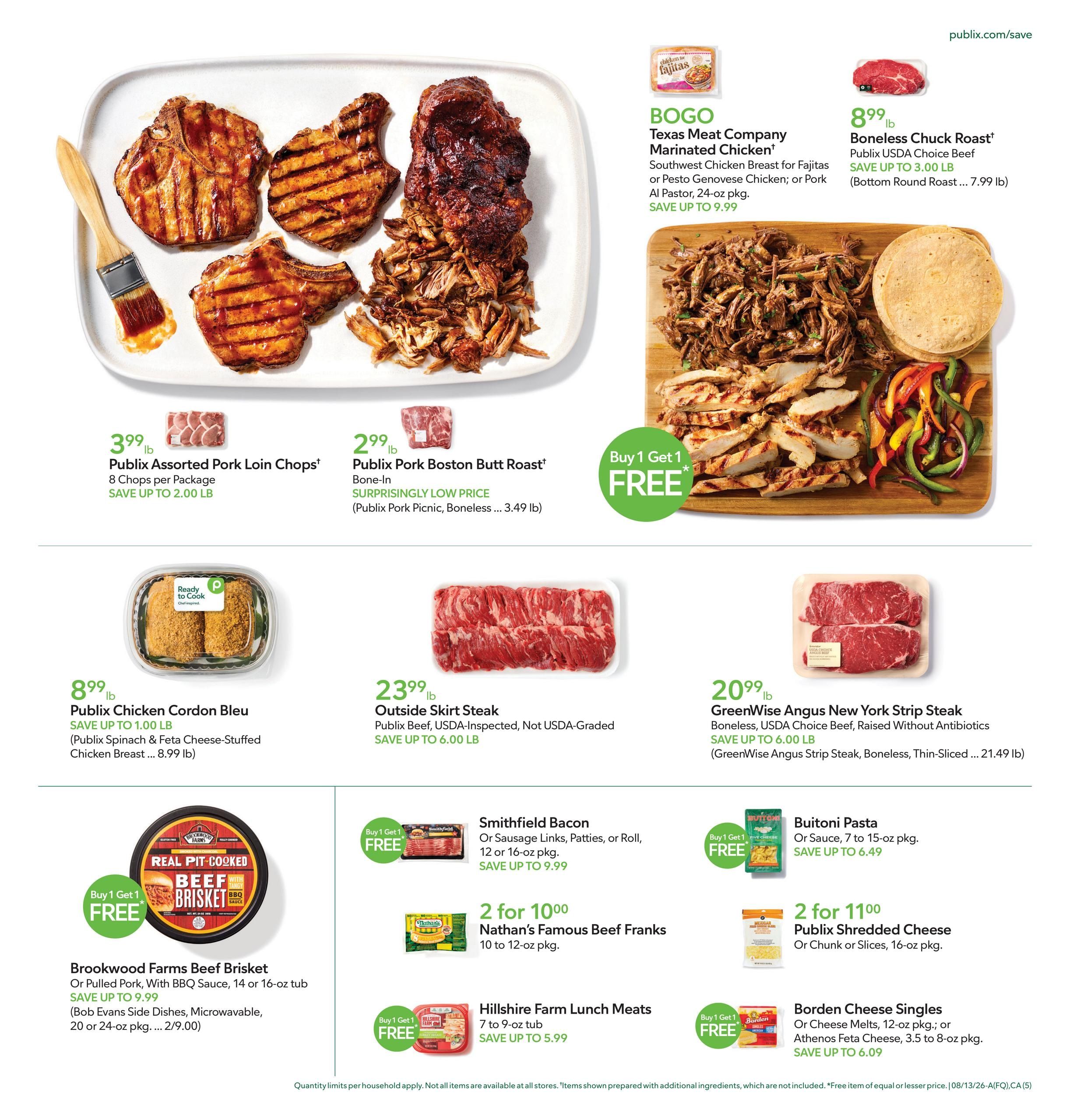 Publix (AL) Weekly Ad August 12 - 18, 2026