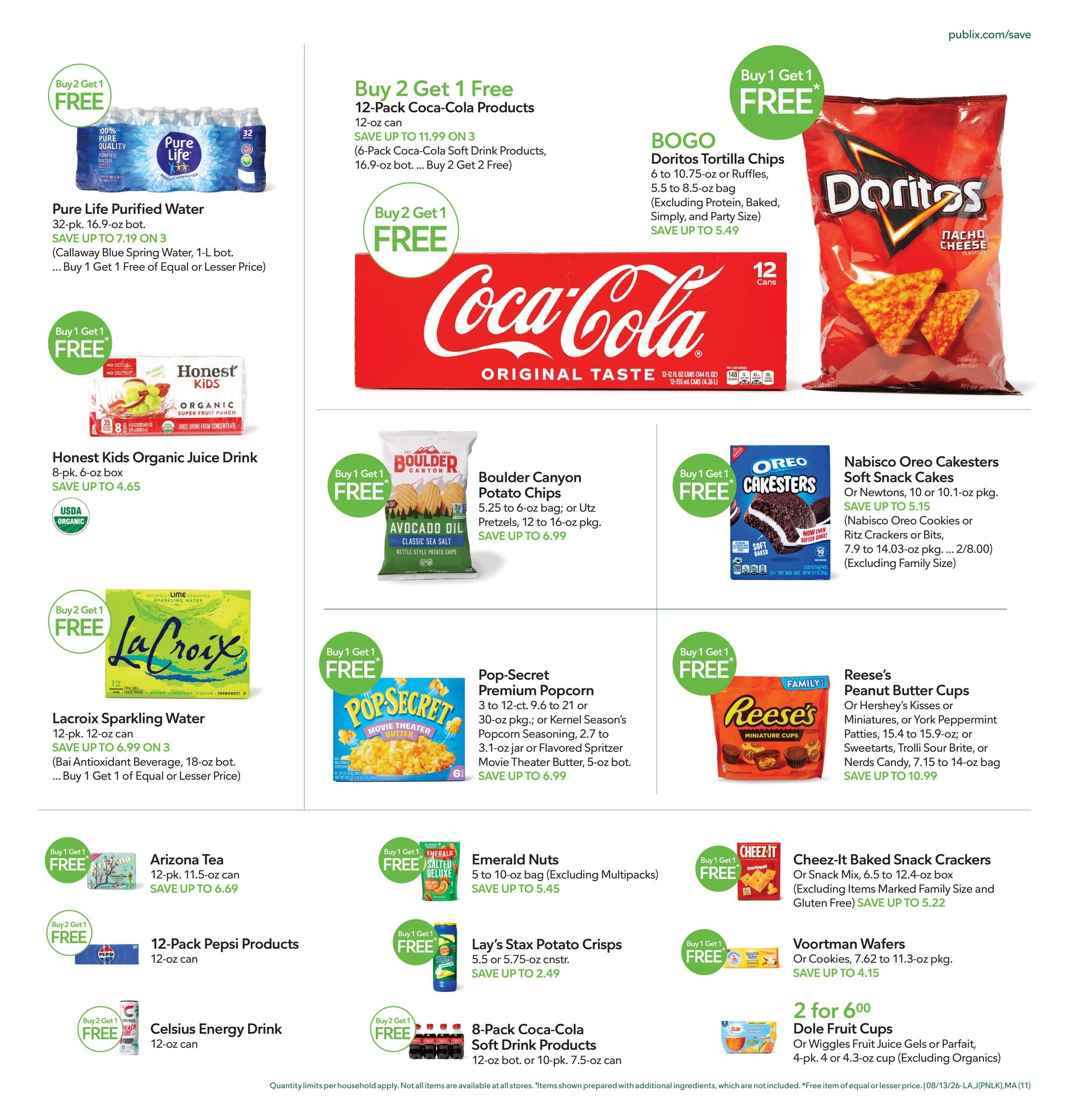 Publix (Mobile–Foley Area, AL) Weekly Ad August 12 - 18, 2026