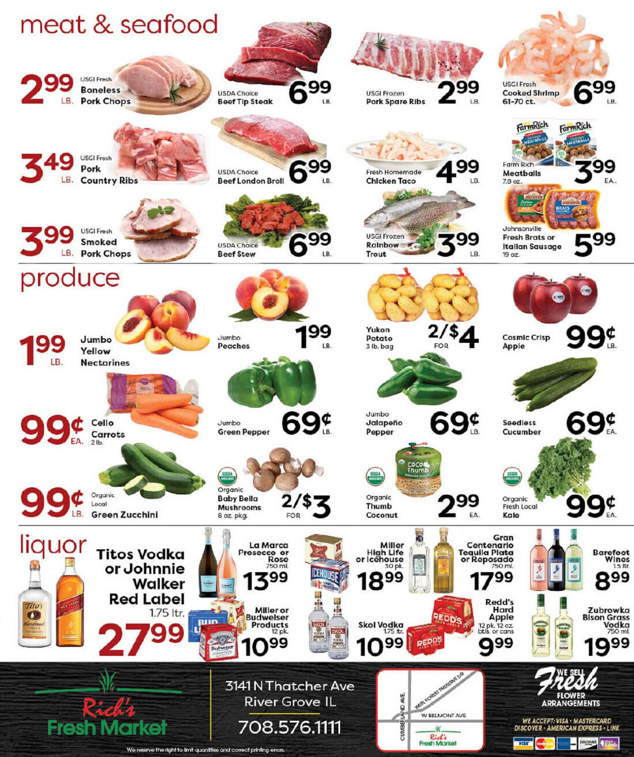 Rich's Fresh Market (Chicago–Lincolnwood Area, IL) Weekly Ad August 12 - 18, 2026