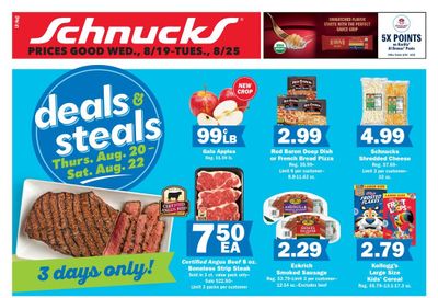 Schnucks (Loves Park–Rockford Area, IL) Weekly Print Weekly Ad August 19 - 25, 2026