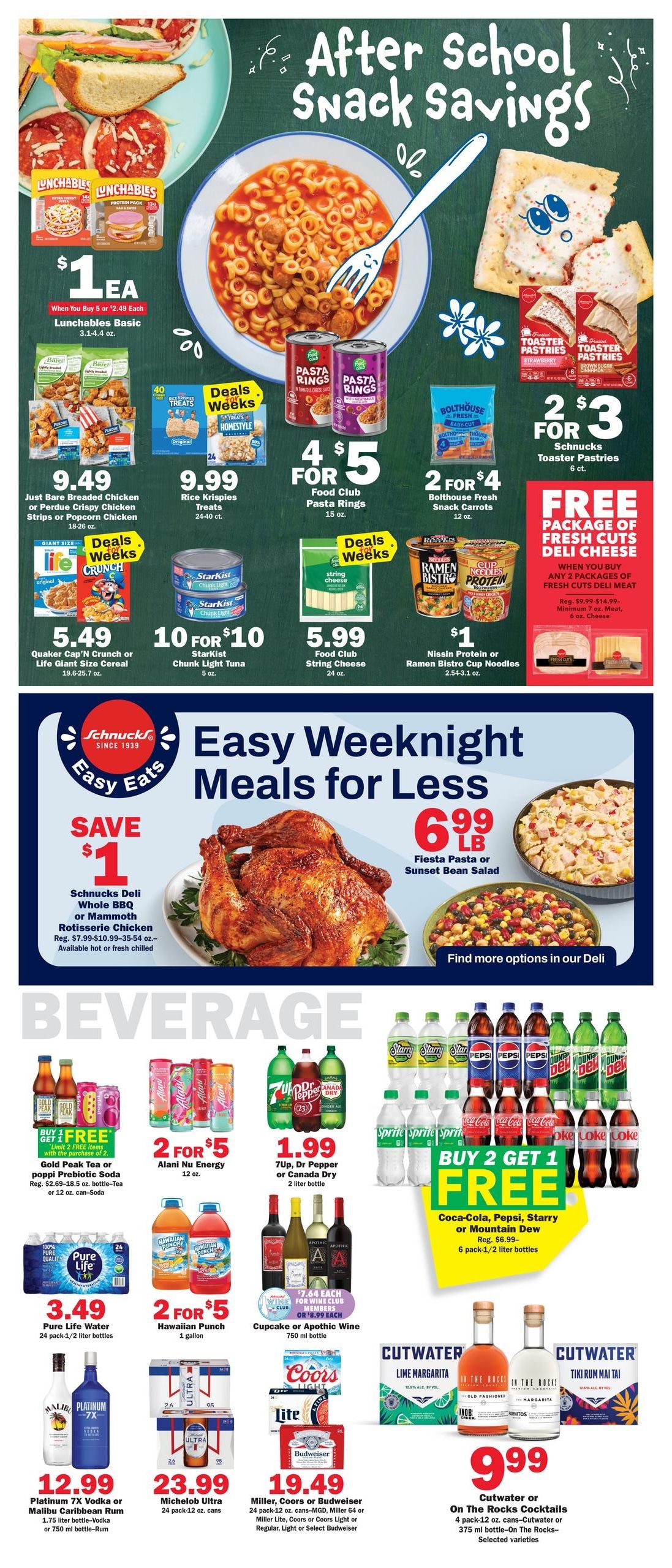 Schnucks (Loves Park–Rockford Area, IL) Weekly Print Weekly Ad August 19 - 25, 2026
